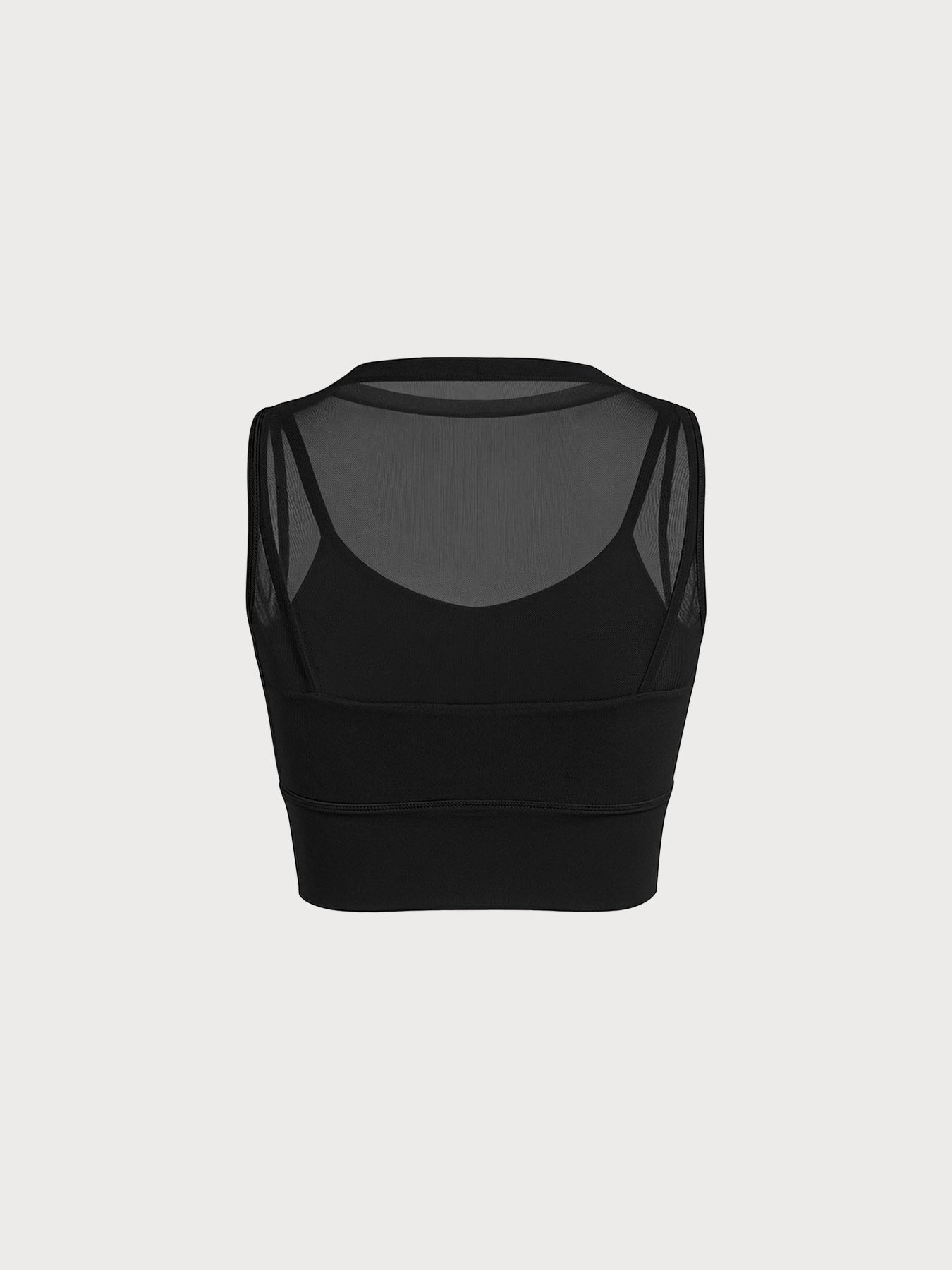 Women's Knitted Nylon Yoga Tank Top Sustainable Yoga Tops - BERLOOK