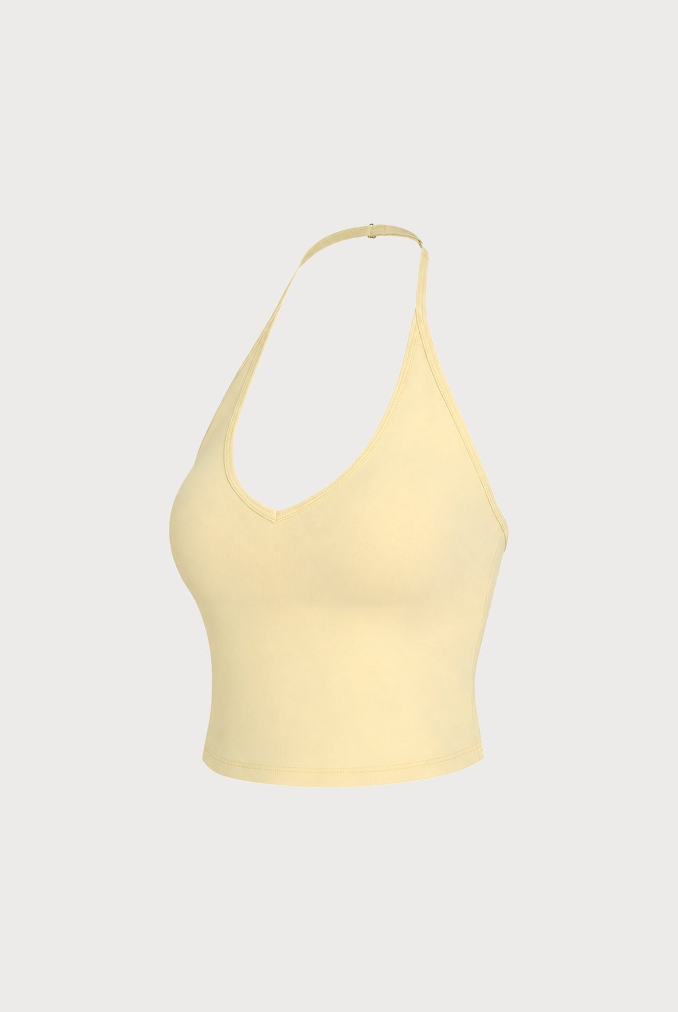 Women's Knitted Nylon Yoga Tank Top Sustainable Yoga Tops - BERLOOK