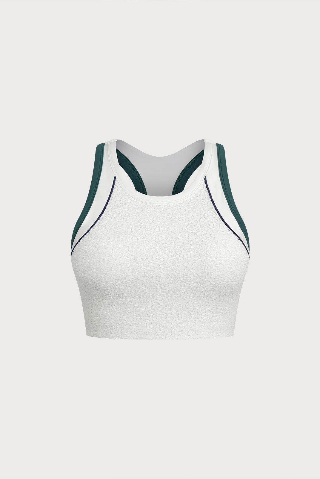 Women's Knitted Nylon Yoga Tank Top Sustainable Yoga Tops - BERLOOK