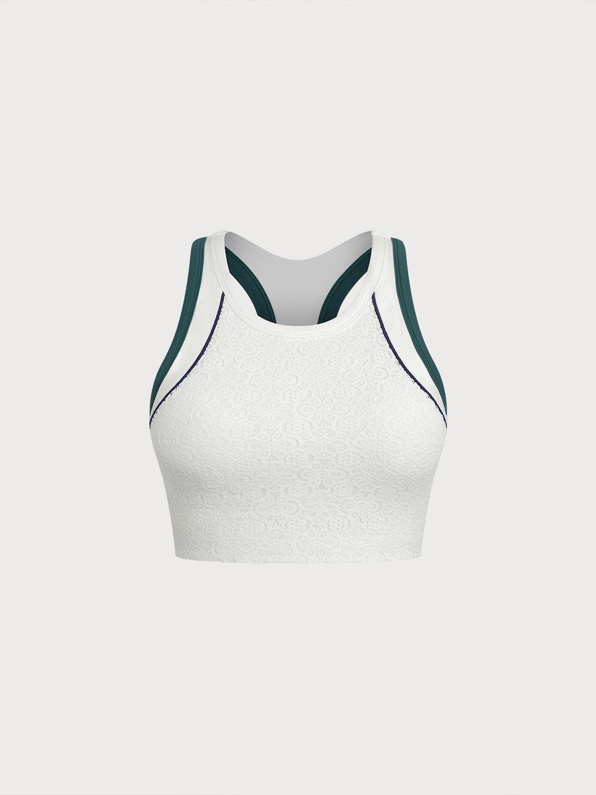 Women's Knitted Nylon Yoga Tank Top Sustainable Yoga Tops - BERLOOK