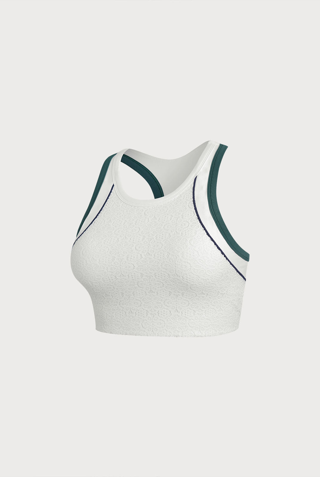 Women's Knitted Nylon Yoga Tank Top Sustainable Yoga Tops - BERLOOK