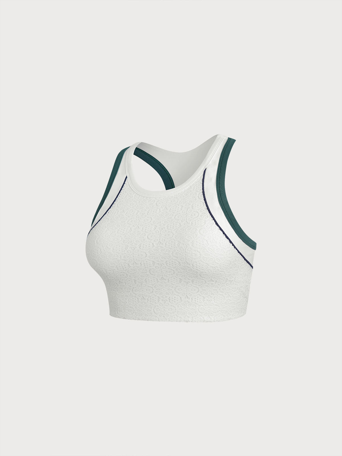 Women's Knitted Nylon Yoga Tank Top Sustainable Yoga Tops - BERLOOK
