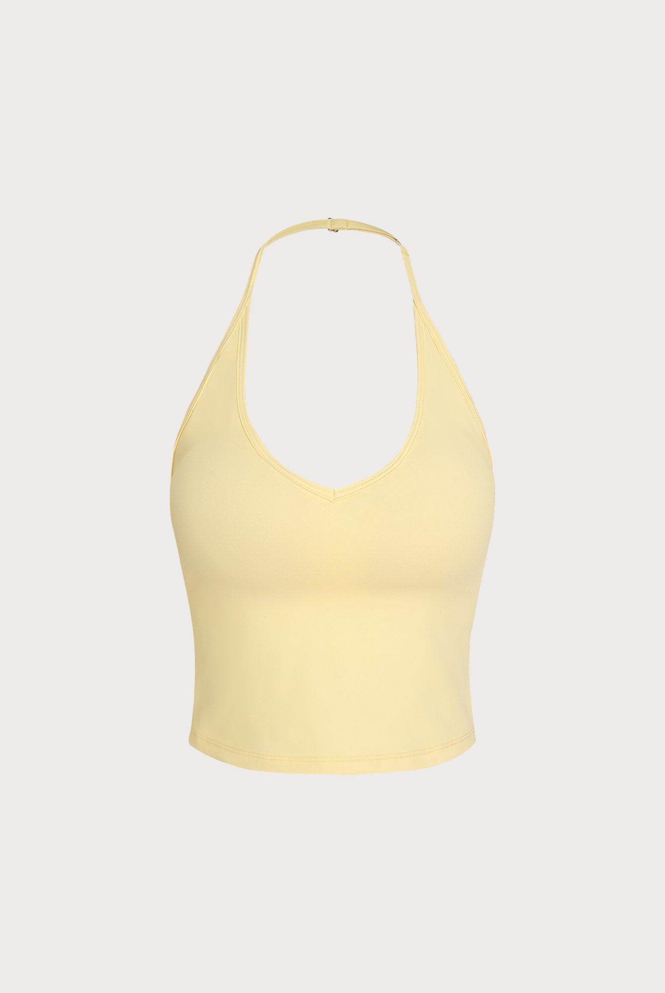 Women's Knitted Nylon Yoga Tank Top Sustainable Yoga Tops - BERLOOK