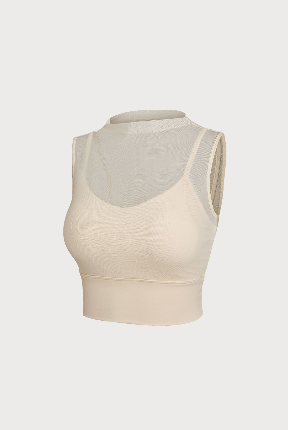 Women's Knitted Nylon Yoga Tank Tops Sustainable Yoga Tops - BERLOOK