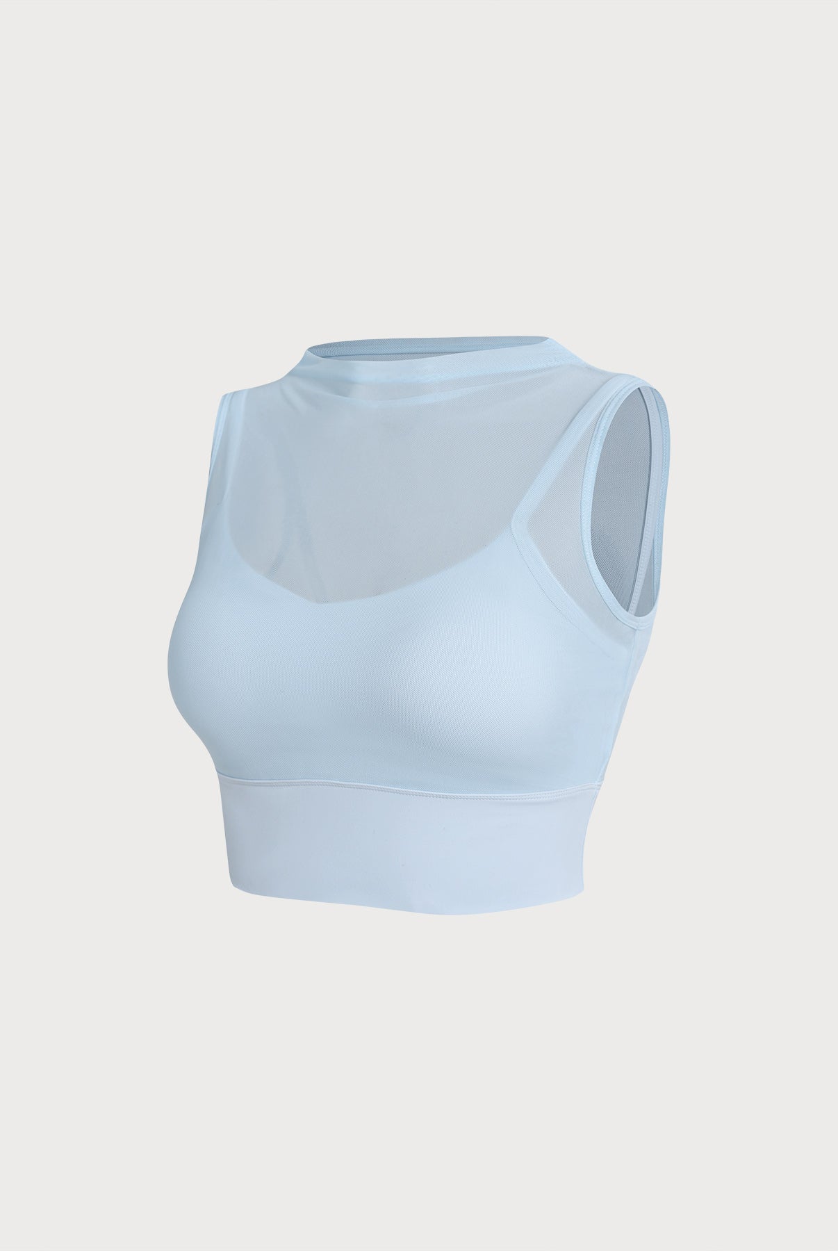 Women's Knitted Nylon Yoga Tank Tops Sustainable Yoga Tops - BERLOOK