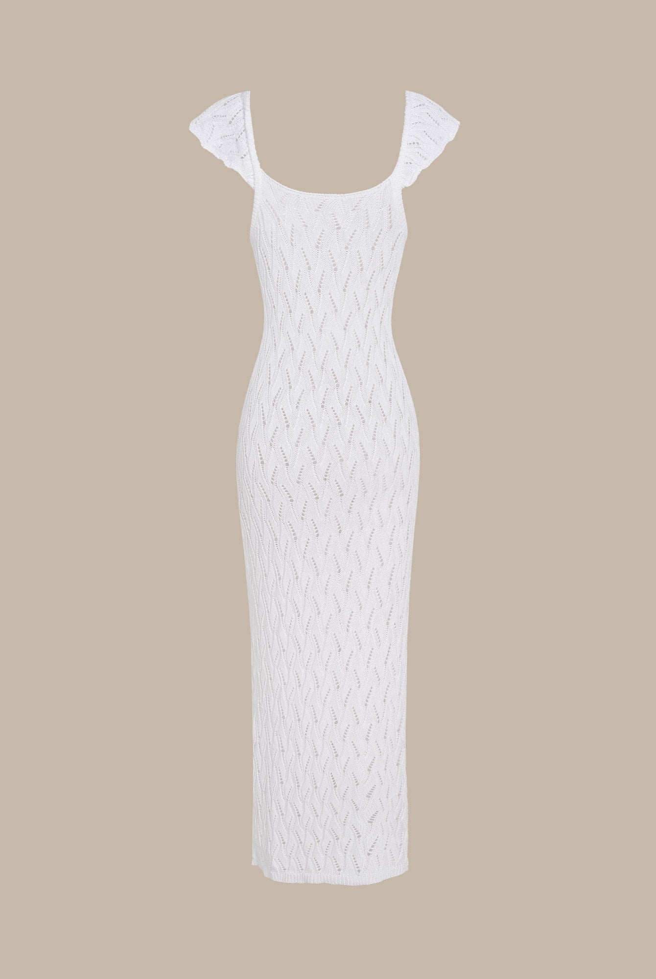 Women's Knitted Openwork Beach Cover-up Sustainable Cover-ups - BERLOOK
