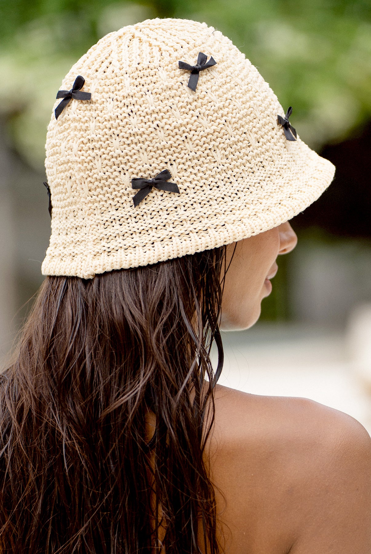 Women's Knitted Paper Hat Sustainable Hats - BERLOOK