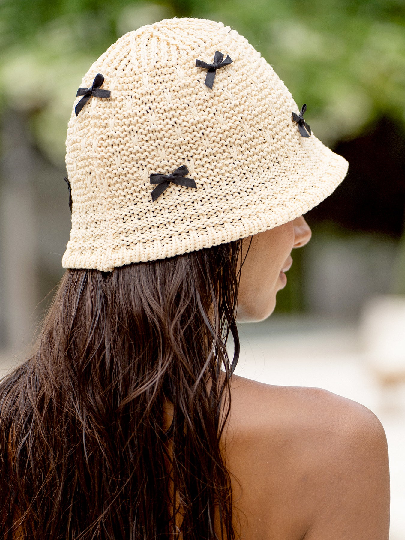 Women's Knitted Paper Hat Sustainable Hats - BERLOOK