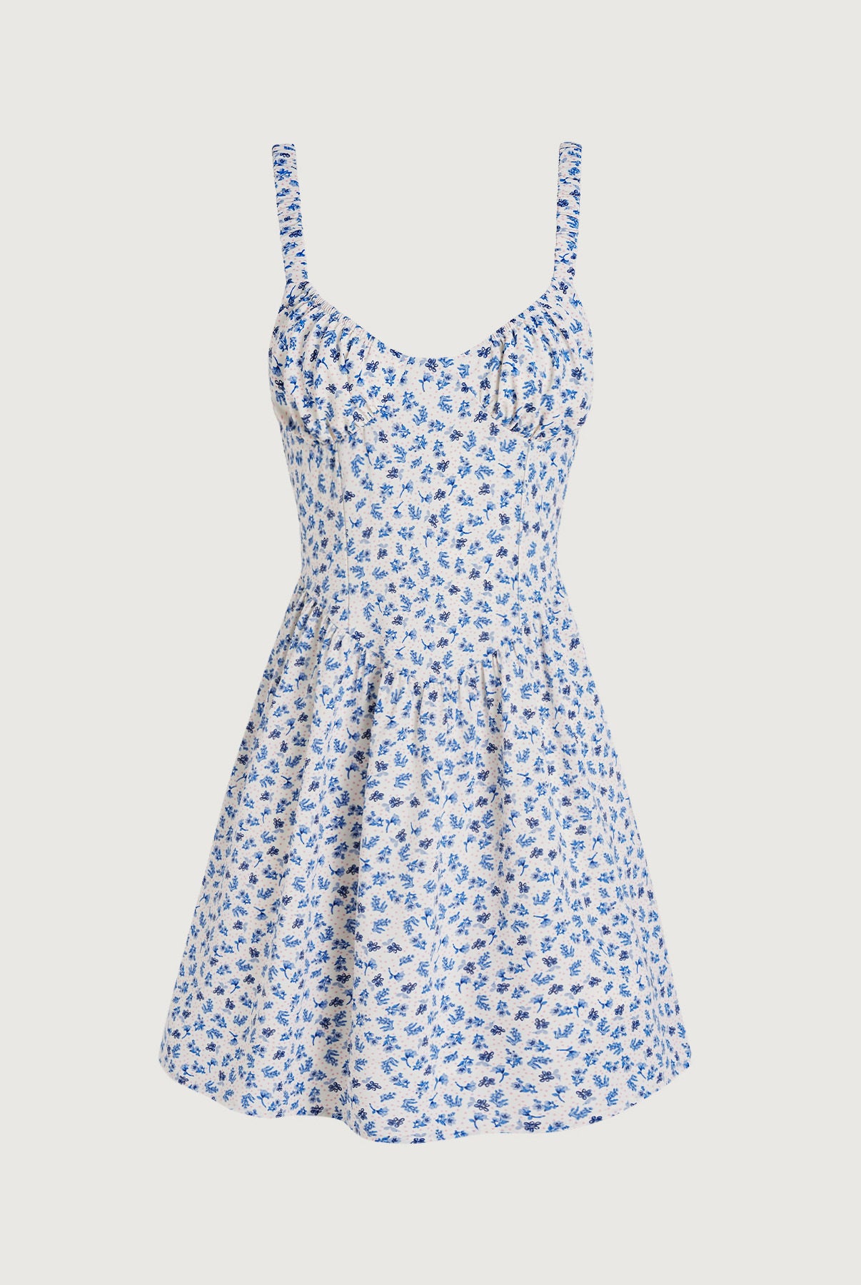 Women's Knitted Polyester Beach Dress Blue Sustainable Beach Dress - BERLOOK