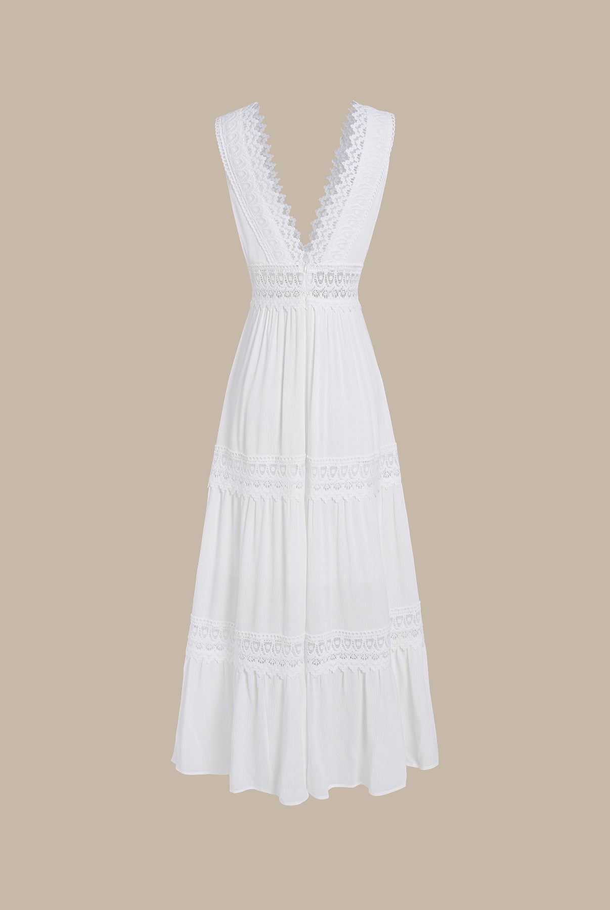 Women's Knitted Polyester Beach Dress Sustainable Beach Dress - BERLOOK