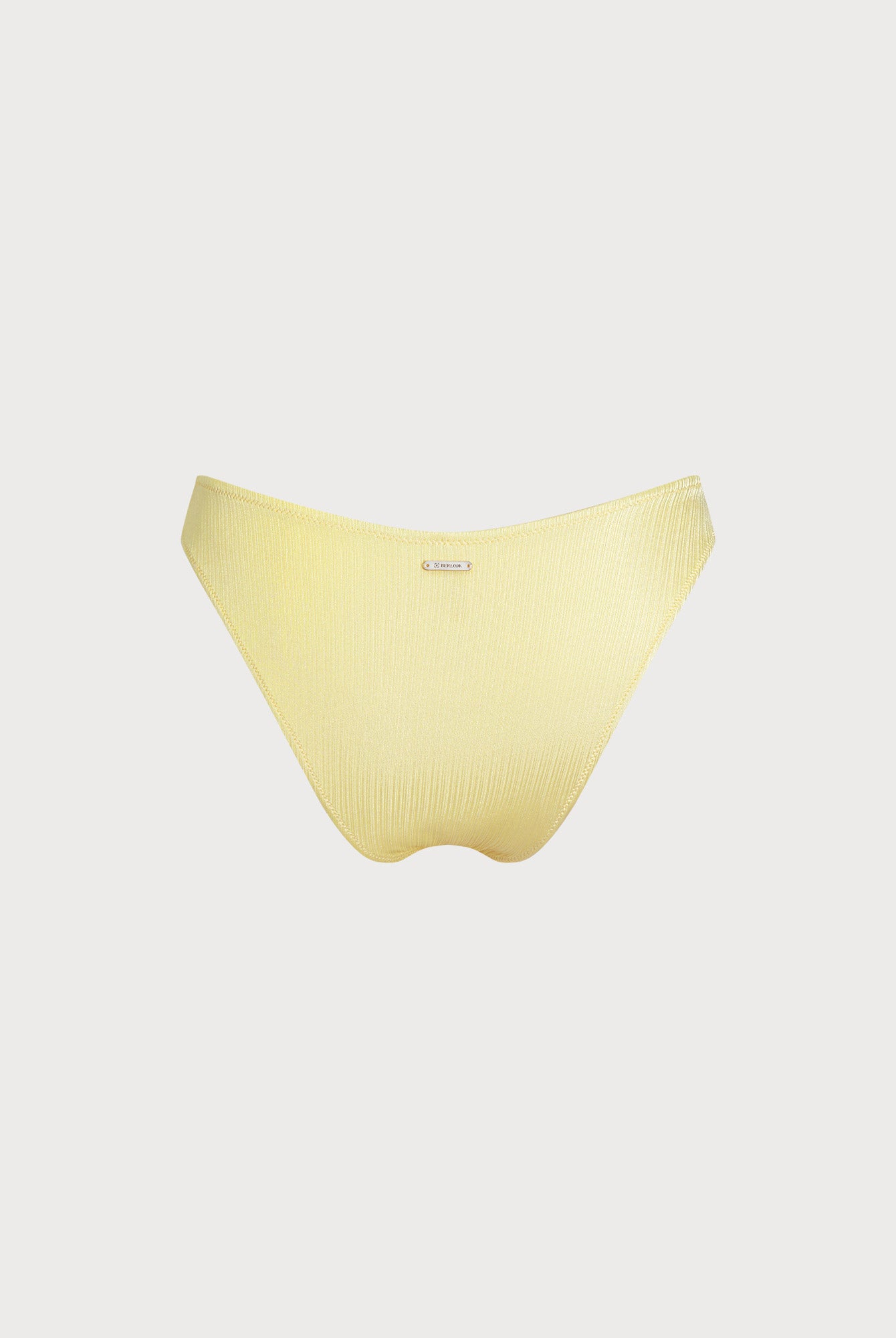 Women's Knitted Polyester Bikini Bottom Sustainable Bikinis - BERLOOK