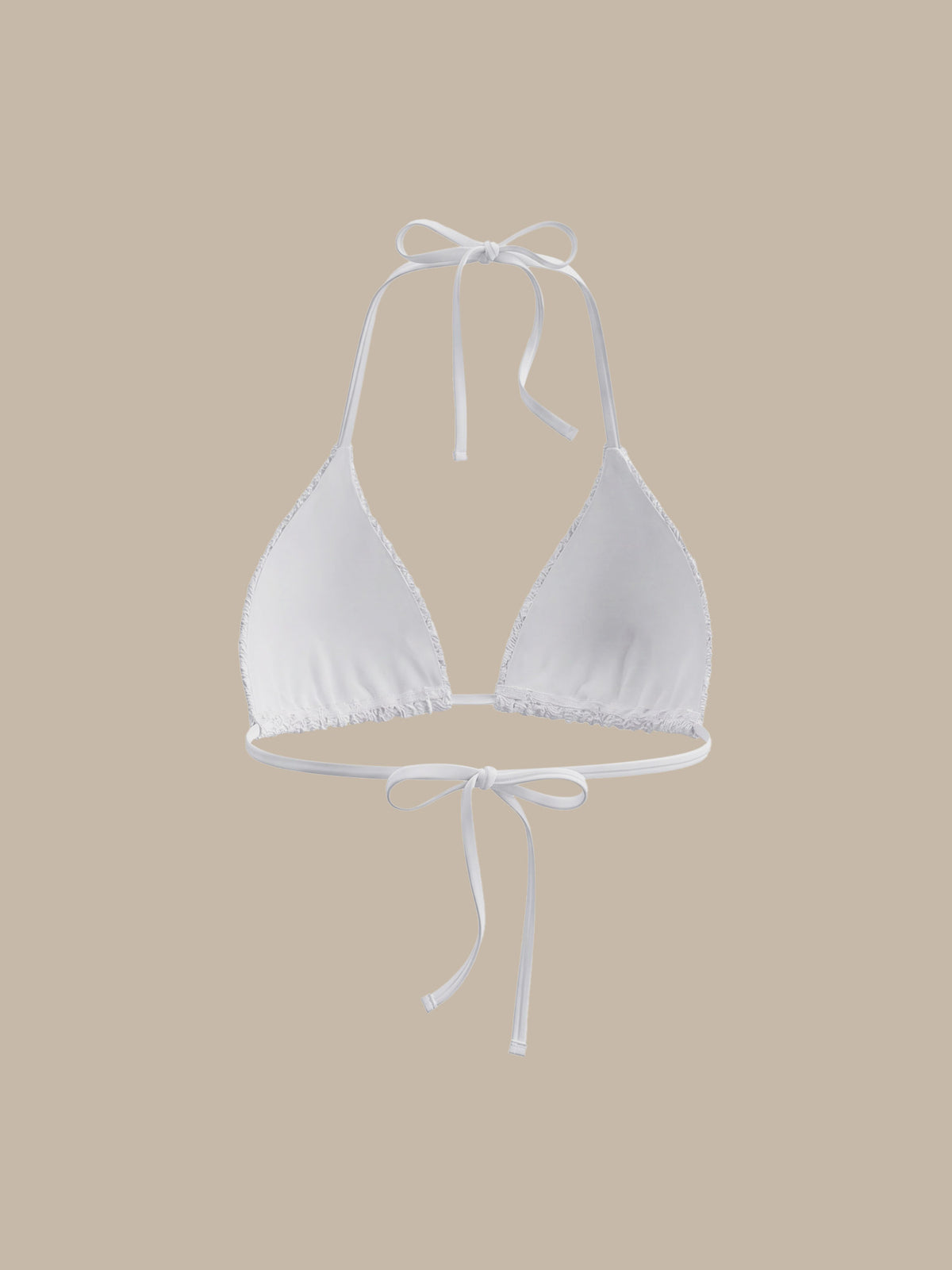 Women's Knitted Polyester Bikini Top Sustainable - BERLOOK - 07