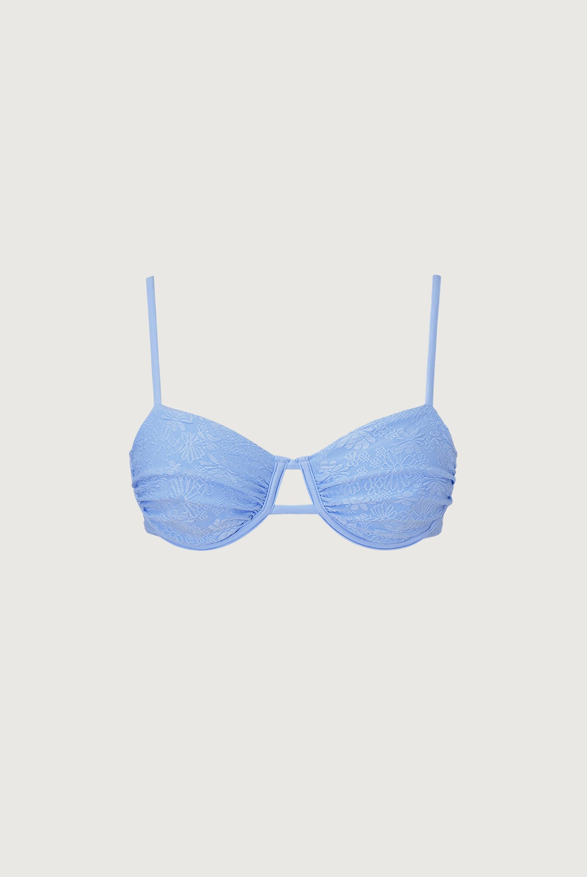 Women's Knitted Polyester Bikini Top Sustainable Bikinis - BERLOOK