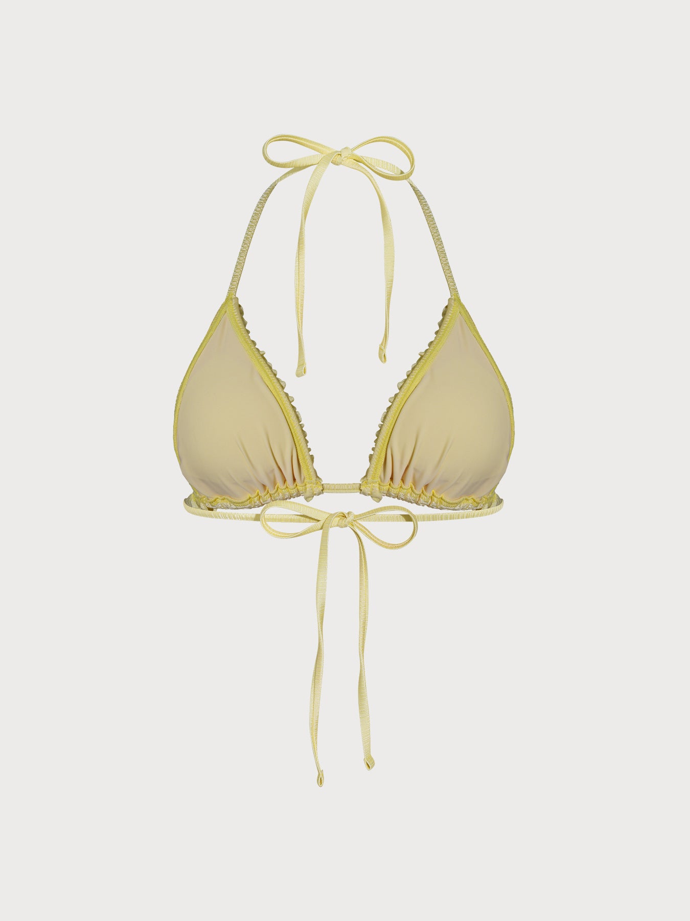 Women's Knitted Polyester Bikini Tops Sustainable Bikinis - BERLOOK