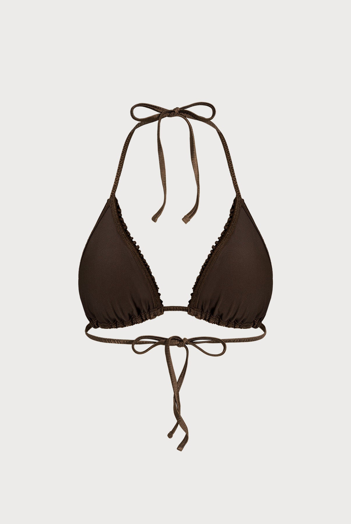 Women's Knitted Polyester Bikini Tops Sustainable Bikinis - BERLOOK