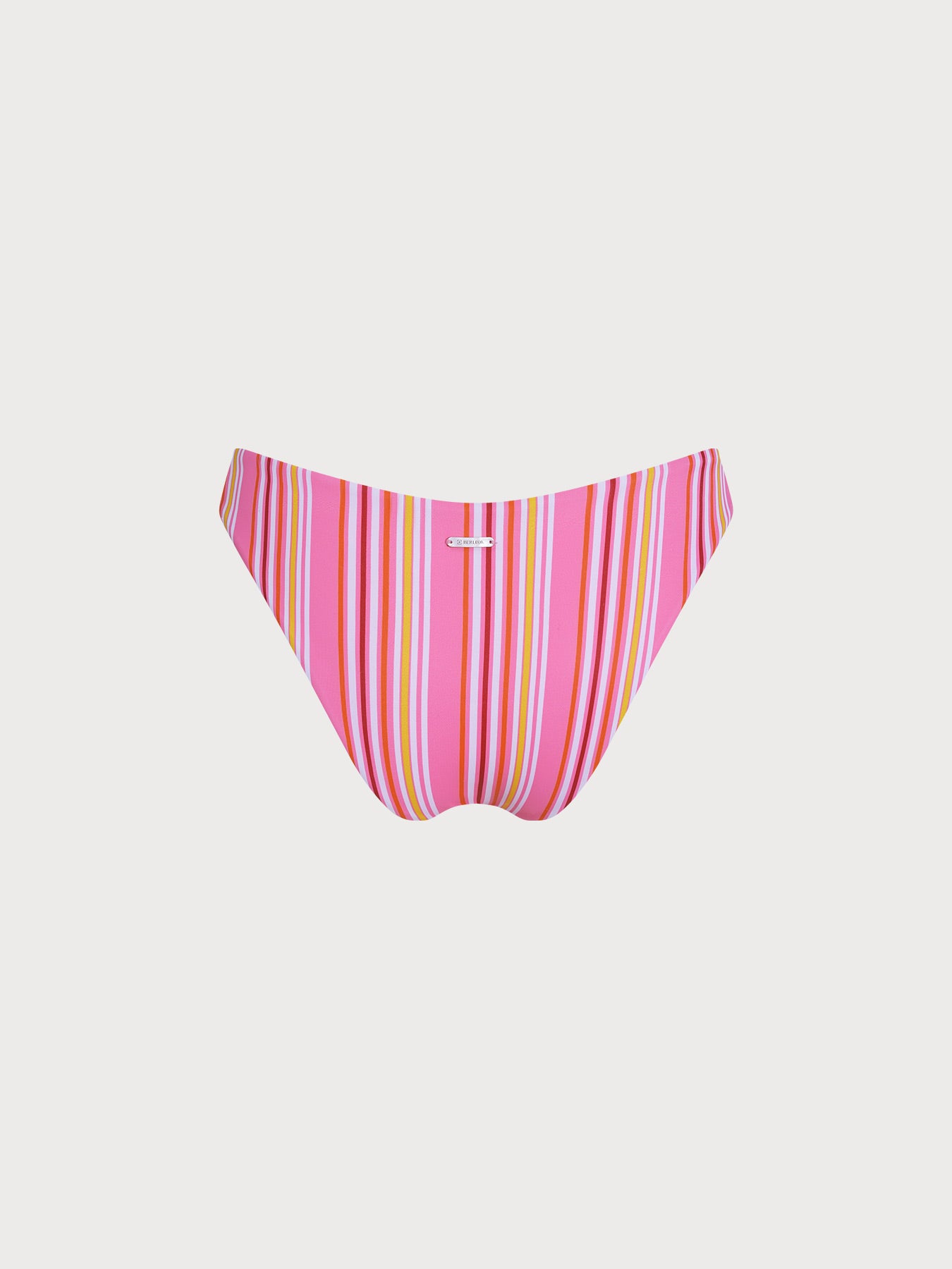 Women's Knitted Polyester Blend Bikini Bottom Sustainable Bikinis - BERLOOK