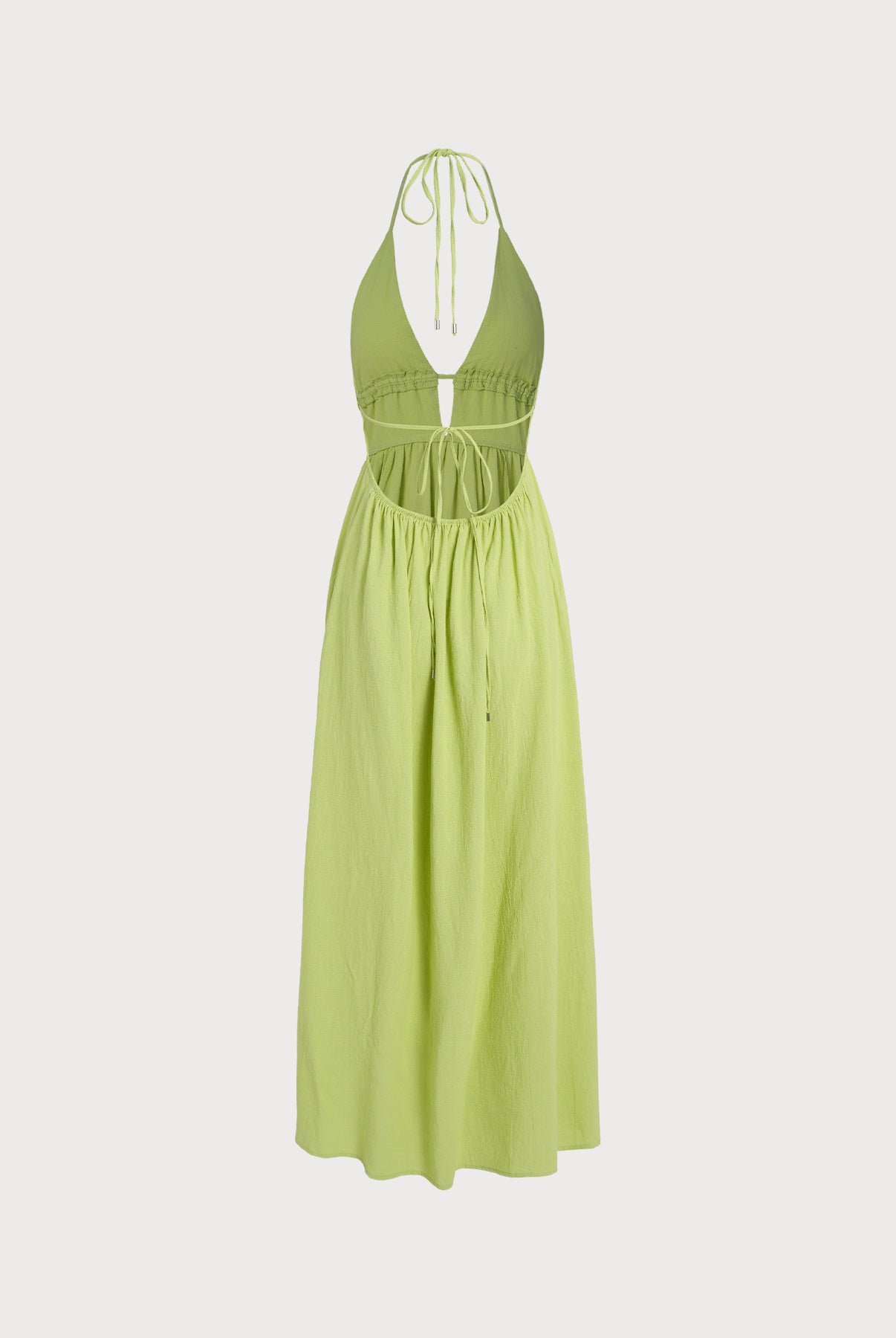 Women's Knitted Polyester Dress Sustainable Beach Dress - BERLOOK