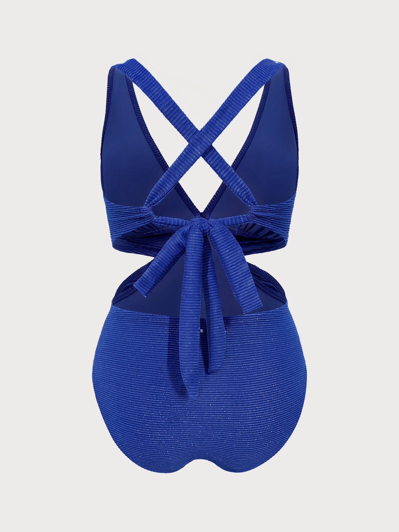Women's Knitted Polyester One-Piece Bikini Swimsuit Sustainable Plus Size One-Pieces - BERLOOK