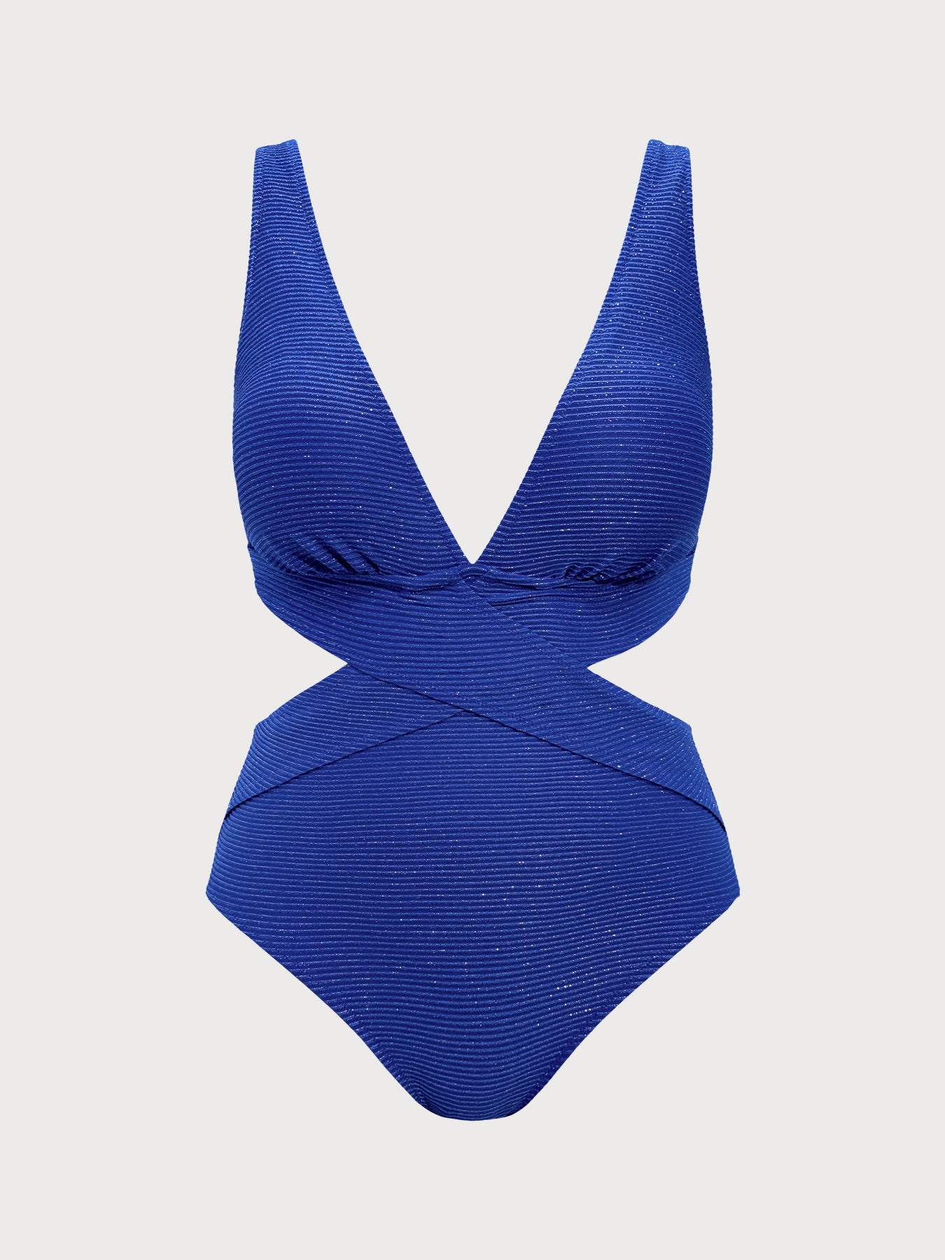 Women's Knitted Polyester One-Piece Bikini Swimsuit Sustainable Plus Size One-Pieces - BERLOOK
