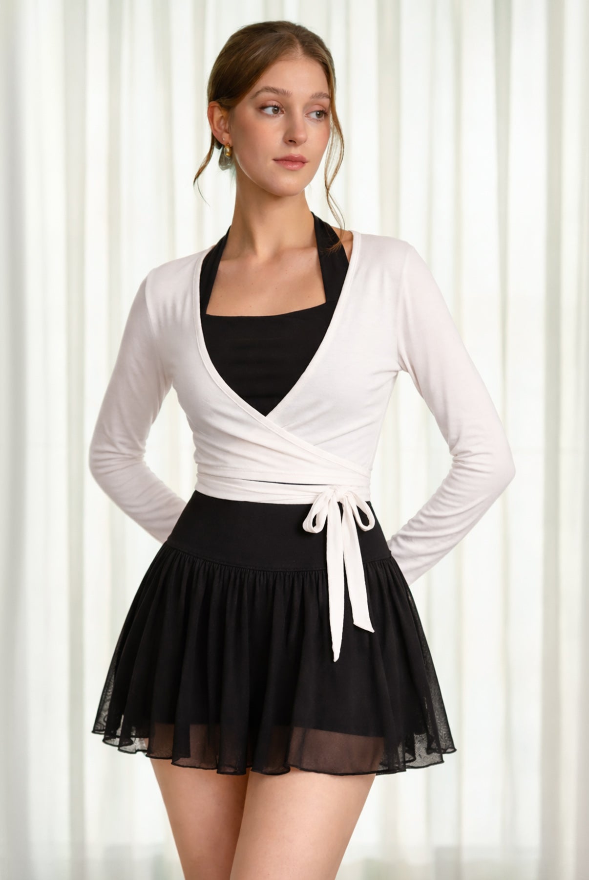Women's Knitted Polyester Sports Jacket Sustainable Yoga Tops - BERLOOK