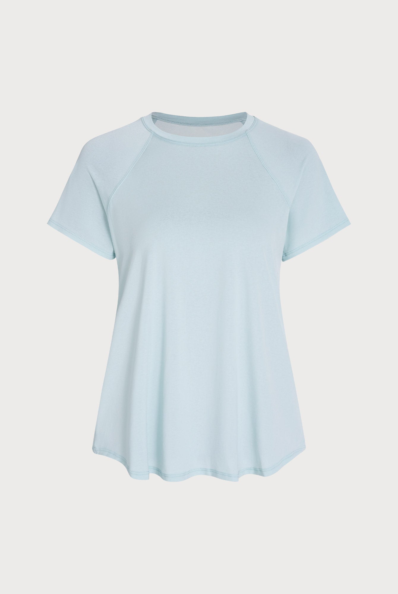 Women's Knitted Polyester Yoga Short Sleeve Top Sustainable Yoga Tops - BERLOOK