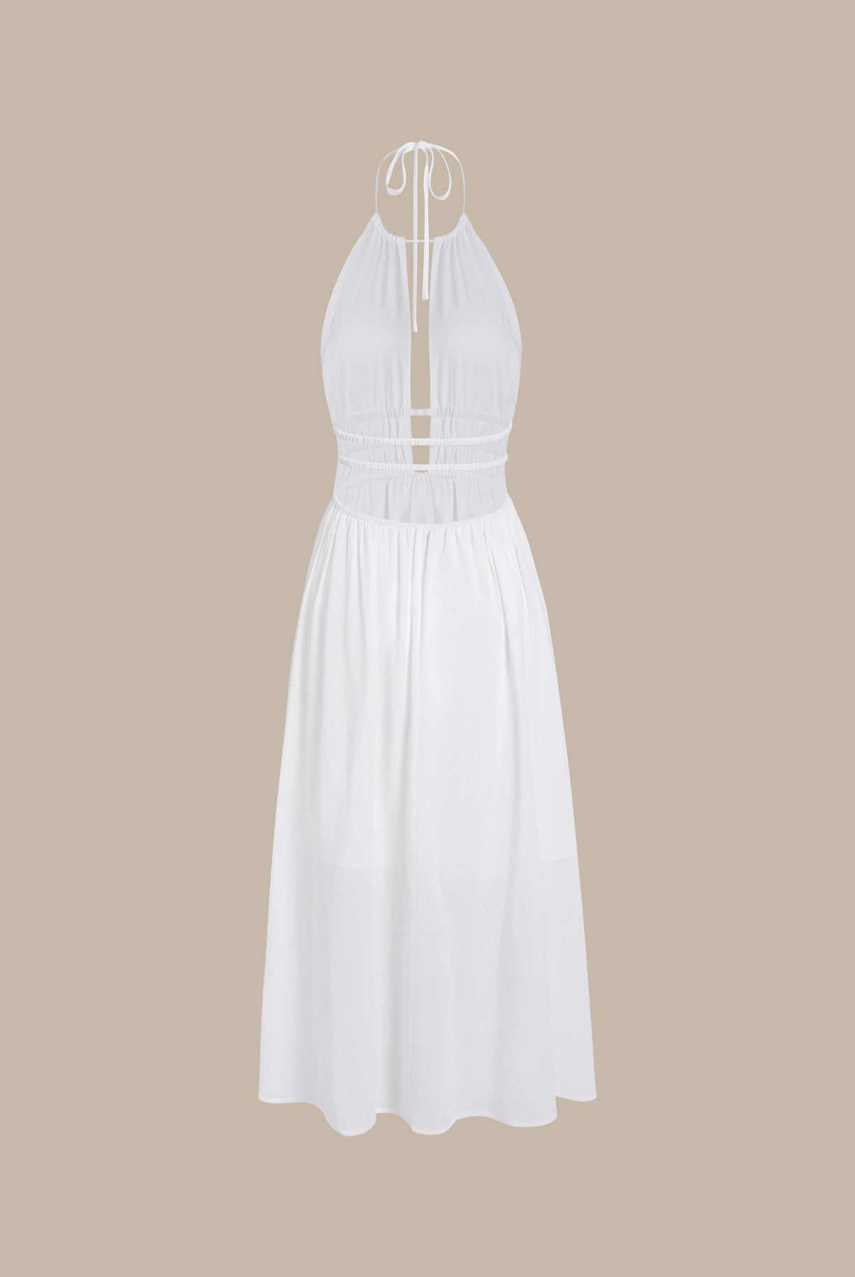 Women's Knitted Rayon Beach Dress Sustainable Beach Dress - BERLOOK
