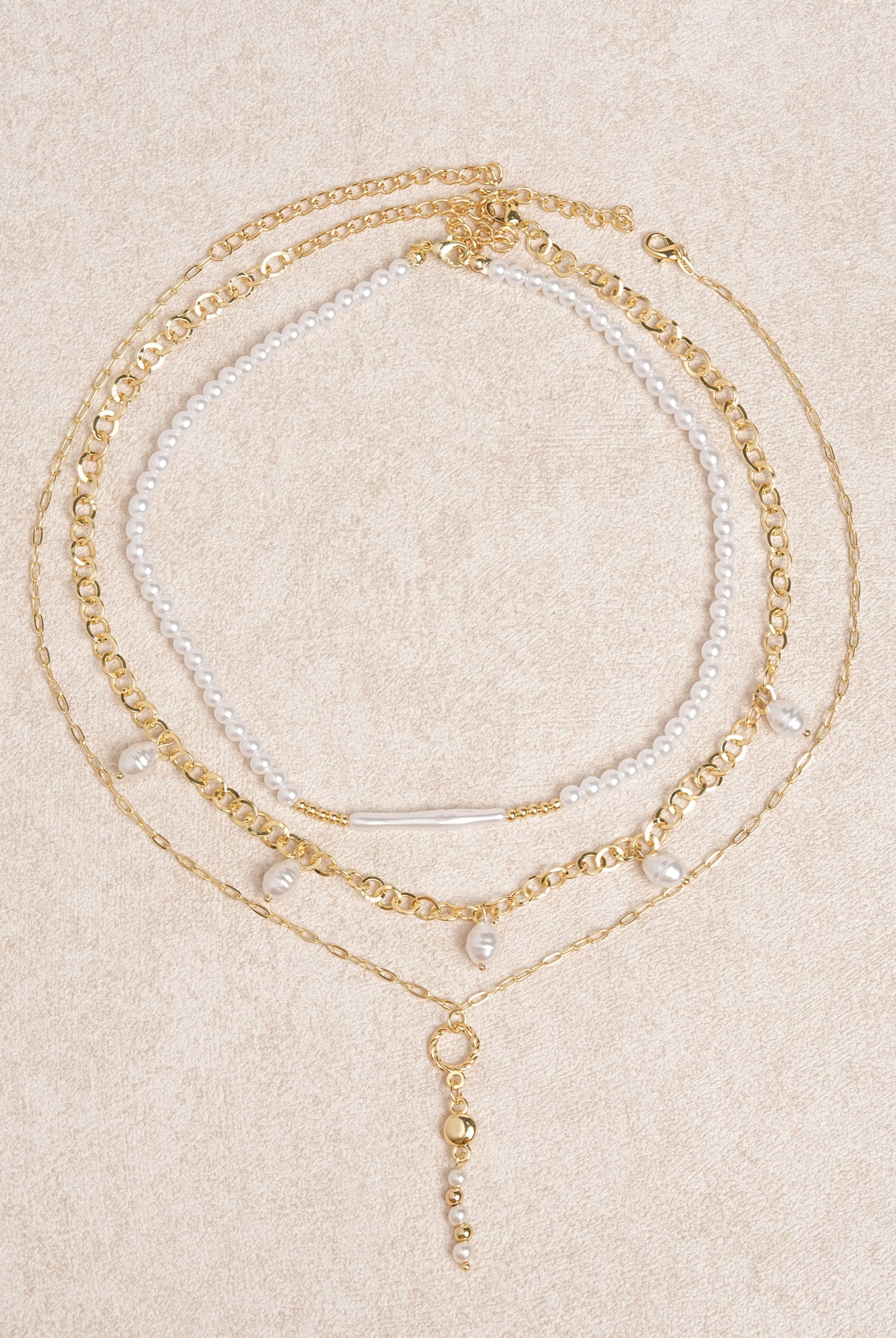 Women's pearl necklace Gold Sustainable Necklaces - BERLOOK