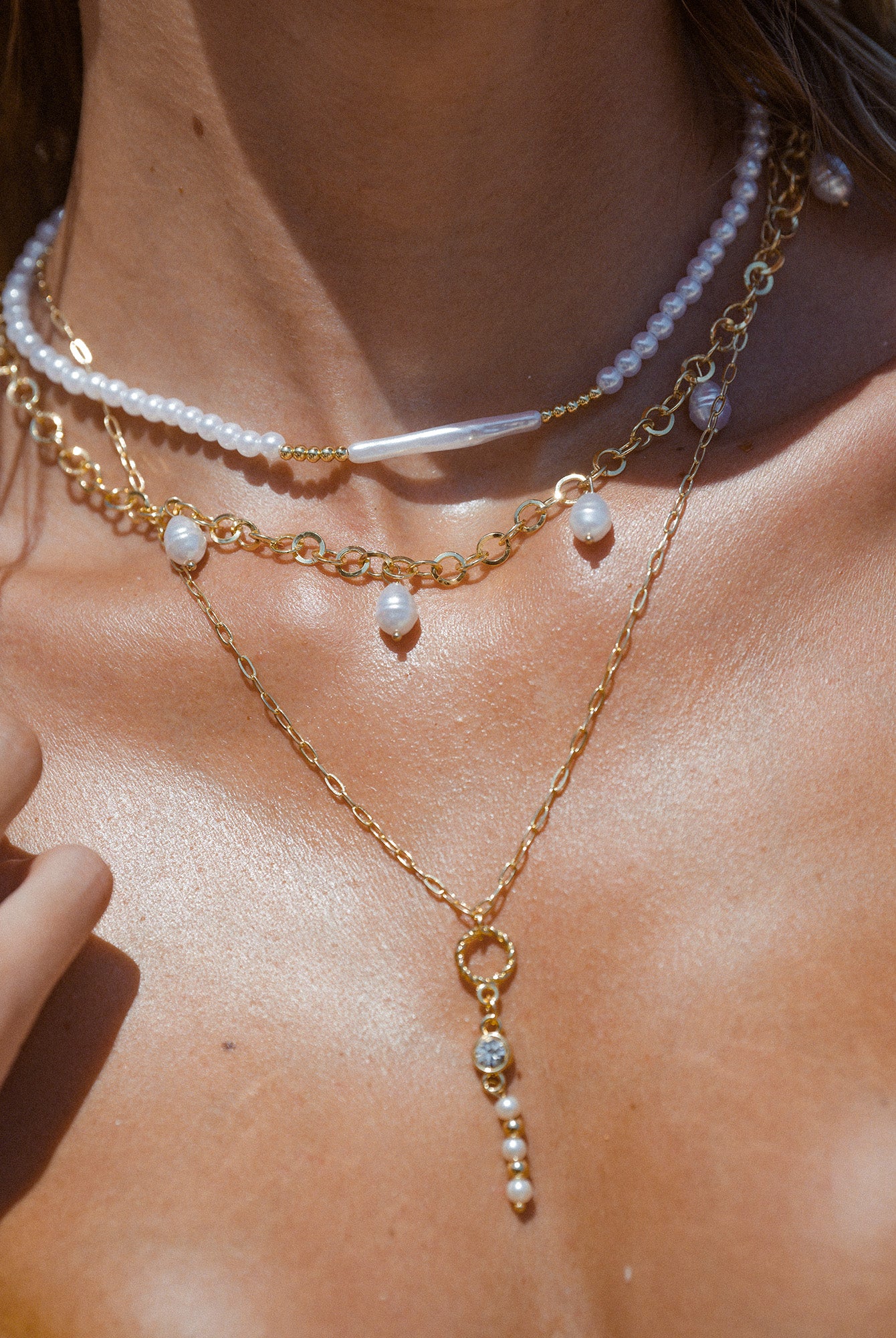 Women's pearl necklace Sustainable - BERLOOK