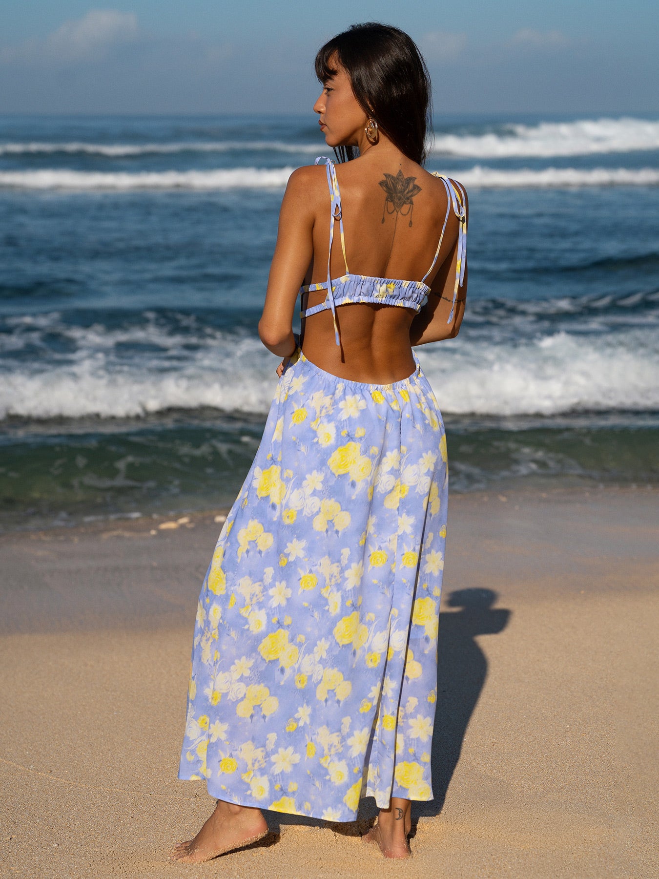 Women'sPolyester Beach Dress Sustainable Beach Dress - BERLOOK