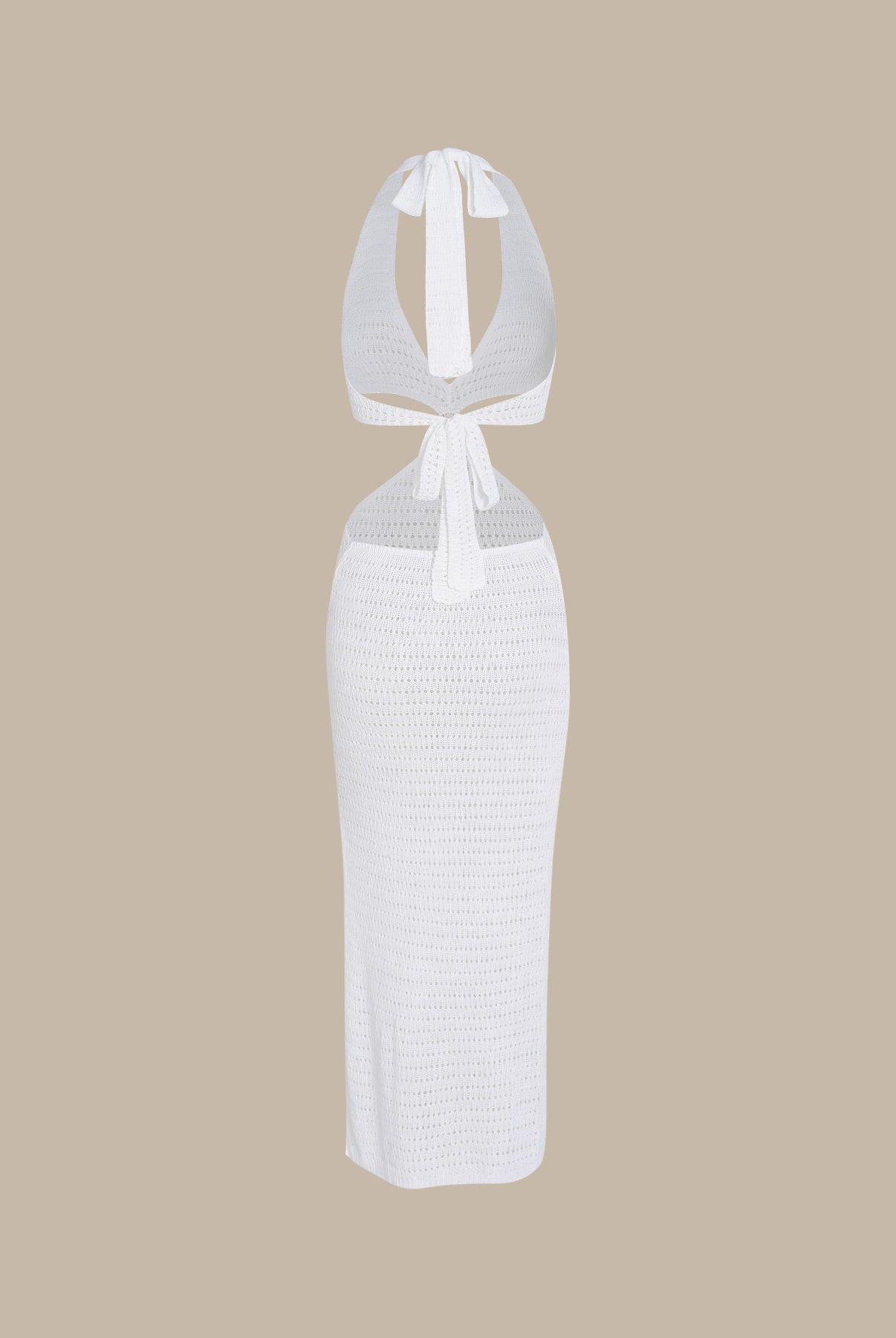 Women's Woven Bikini Swimsuit Cover-up White Sustainable Cover-ups - BERLOOK