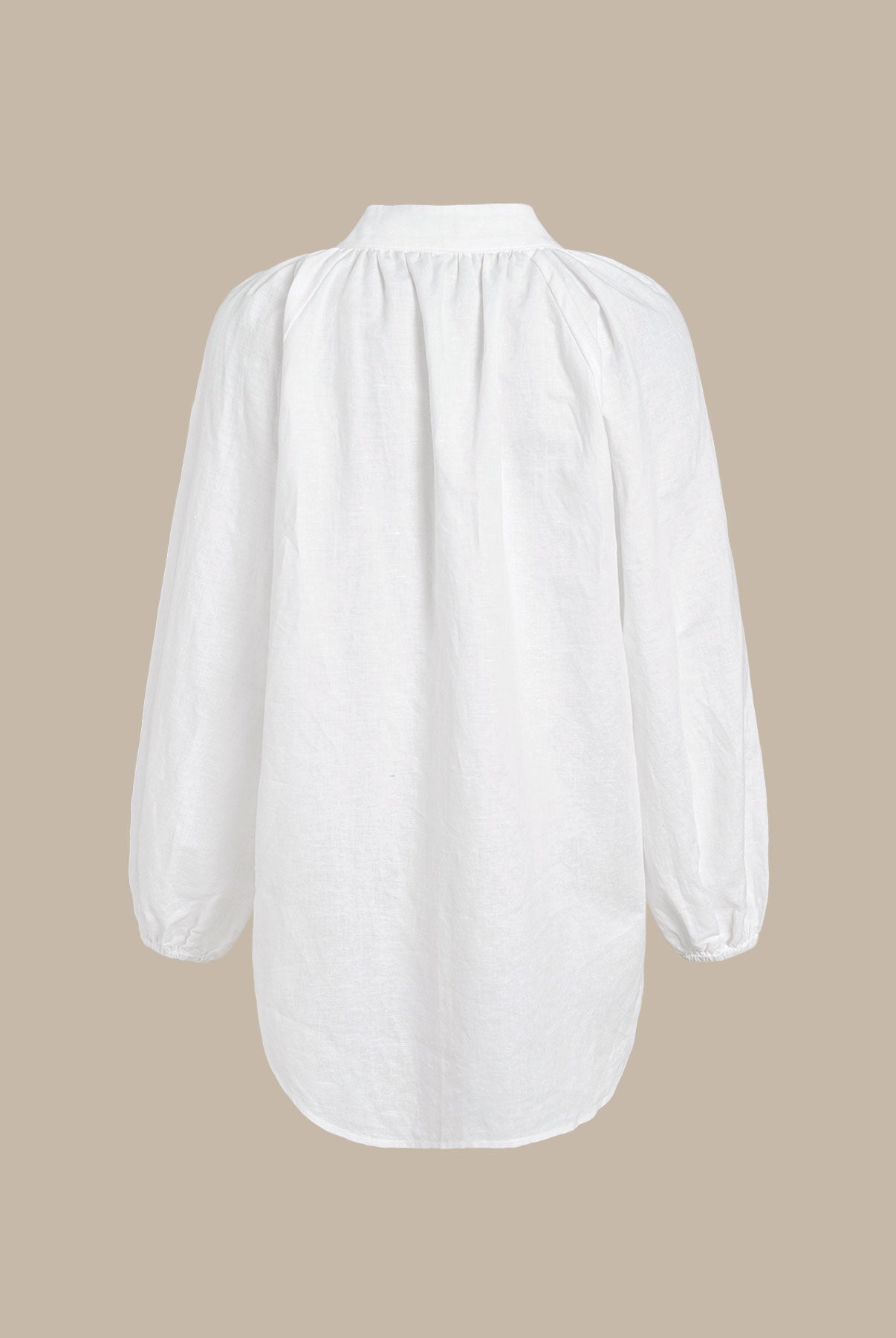 Women's Woven Cotton-Linen Blouse Sustainable Cover-ups - BERLOOK