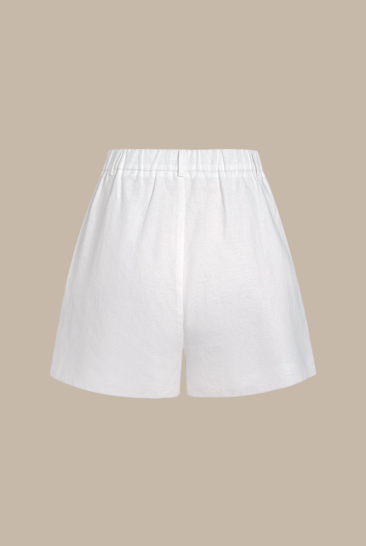 Women's Woven Cotton-Linen Shorts Sustainable Cover-ups - BERLOOK