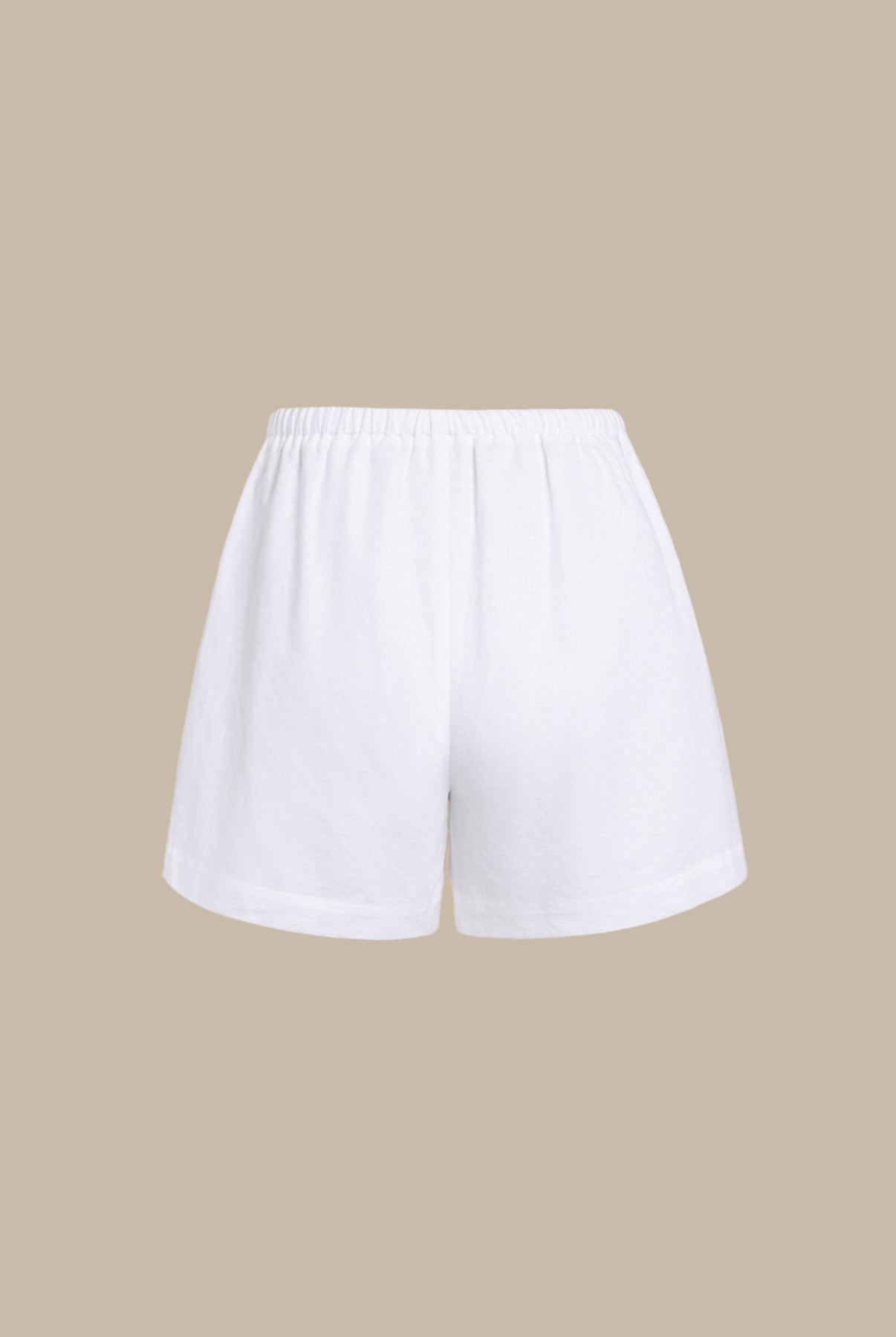 Women's Woven Cotton-Linen Shorts Sustainable Cover-ups - BERLOOK