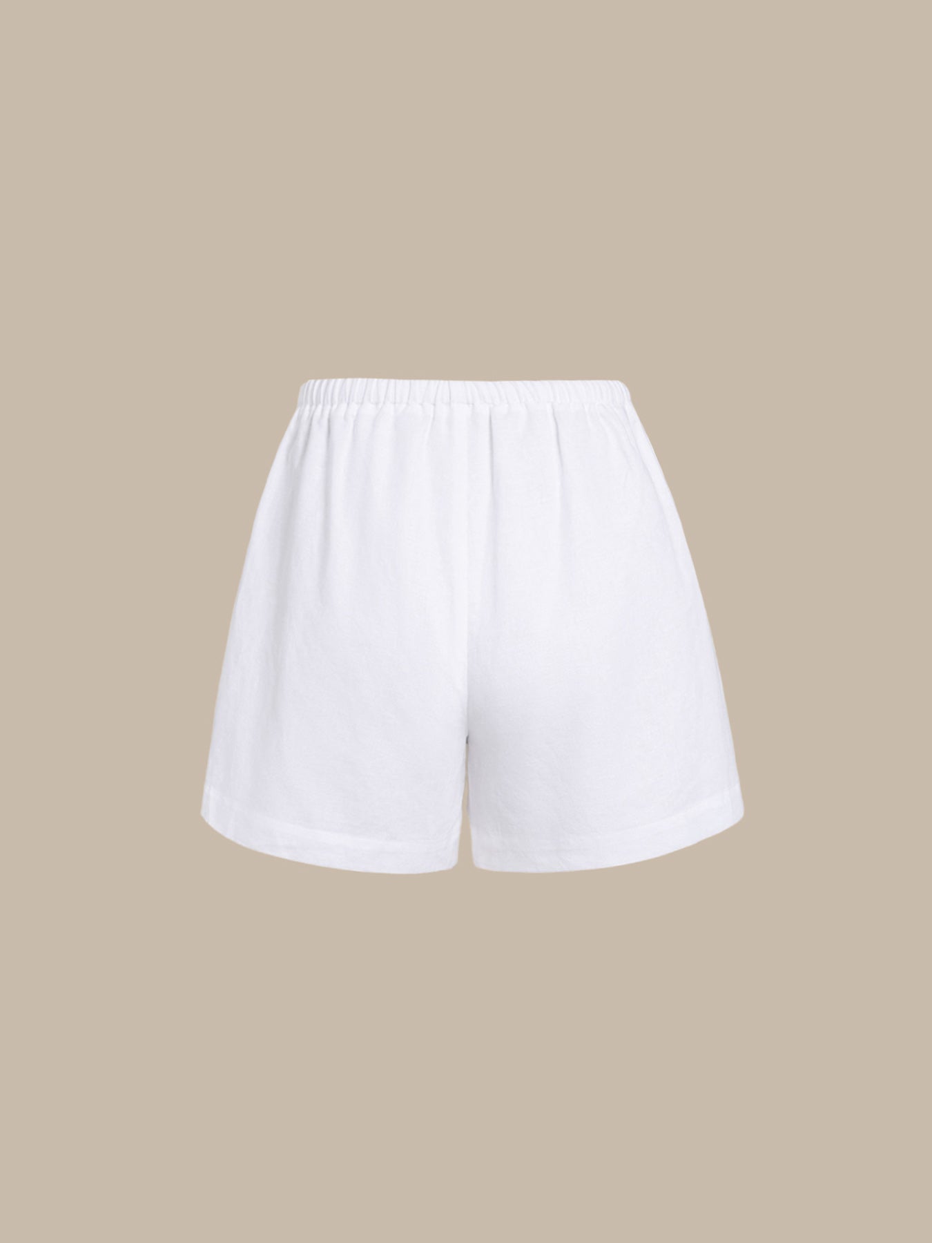 Women's Woven Cotton-Linen Shorts Sustainable Cover-ups - BERLOOK