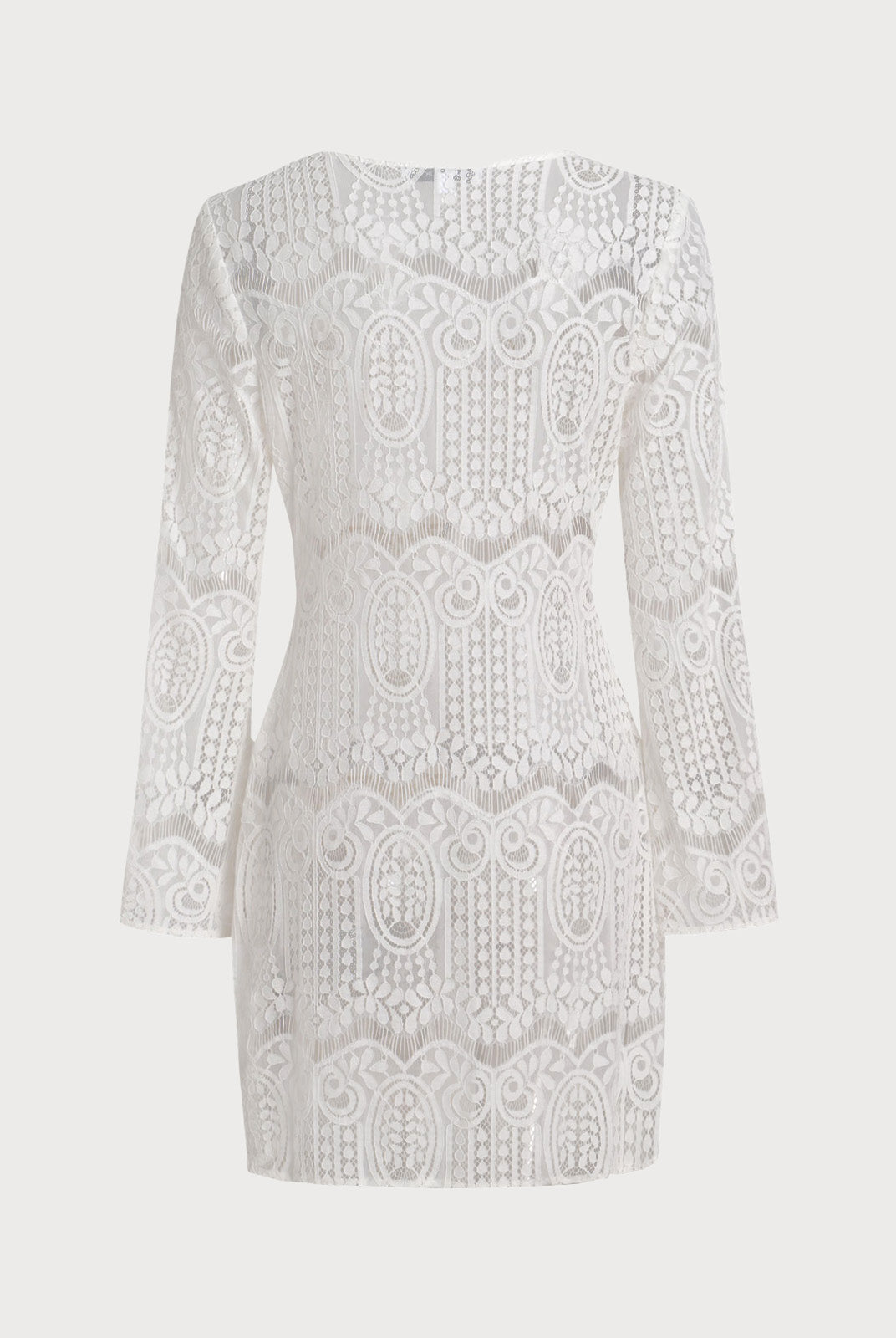 Women's Woven Cotton Blended Cover-ups Sustainable Beach Dress - BERLOOK