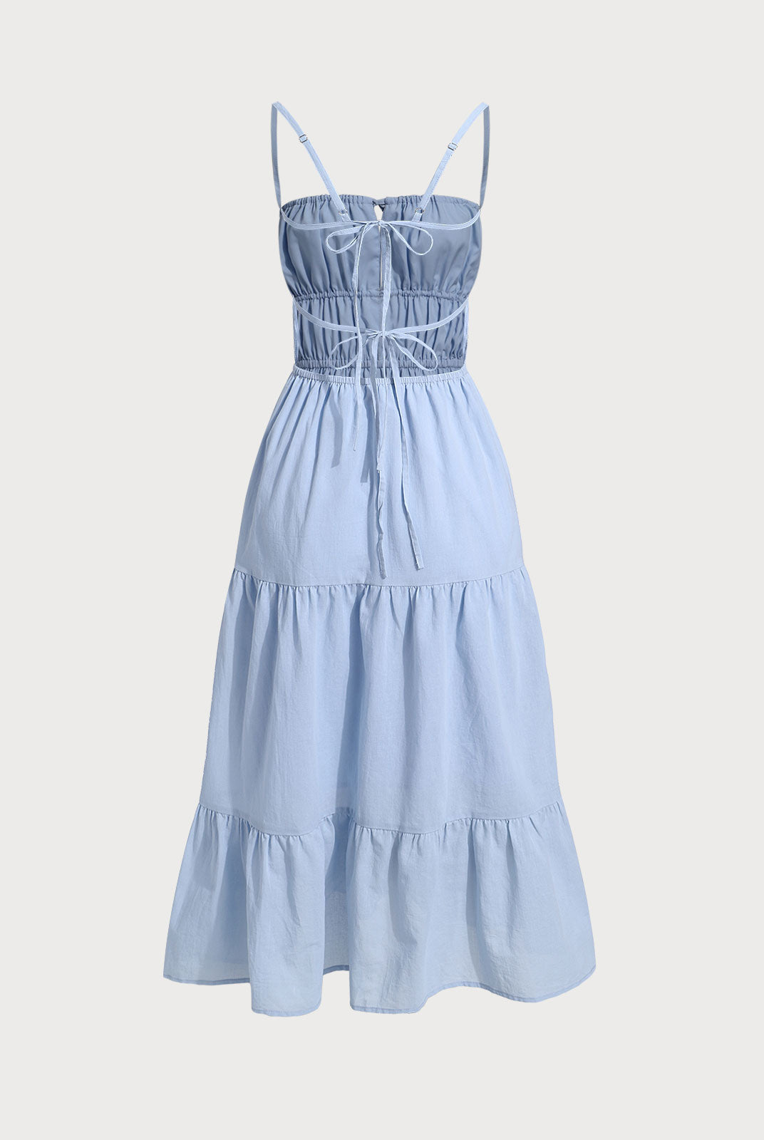 Women's Woven Cotton Cover-ups Sustainable Beach Dress - BERLOOK