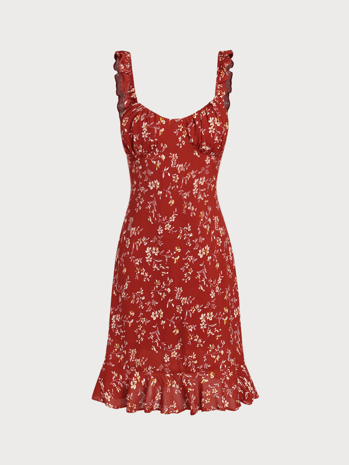 Women's Woven Cotton Cover-ups Sustainable Beach Dress - BERLOOK
