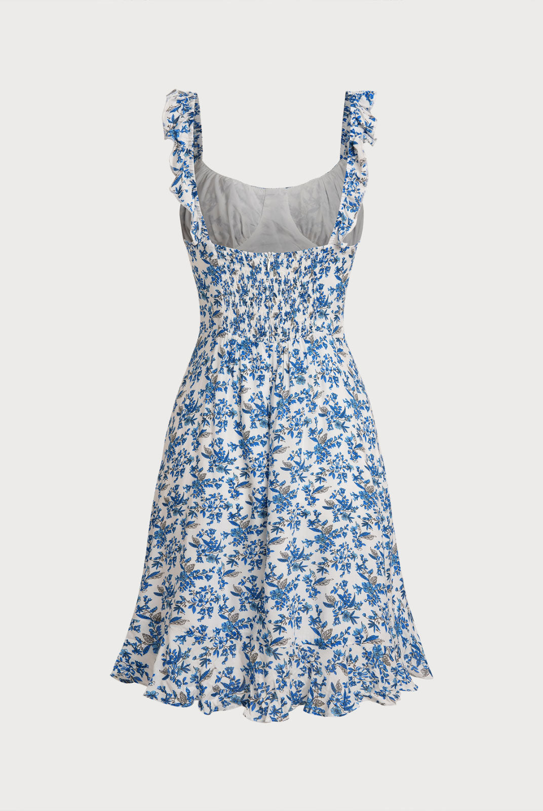 Women's Woven Cotton Printed Cover-ups Sustainable Beach Dress - BERLOOK
