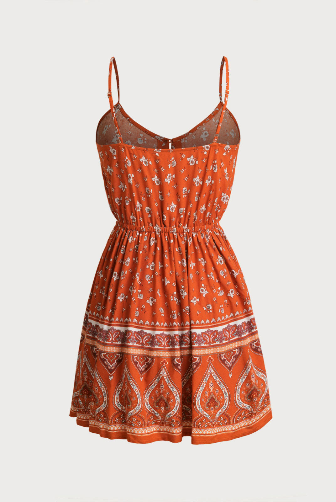 Women's Woven Cotton Printed Cover-ups Sustainable Beach Dress - BERLOOK