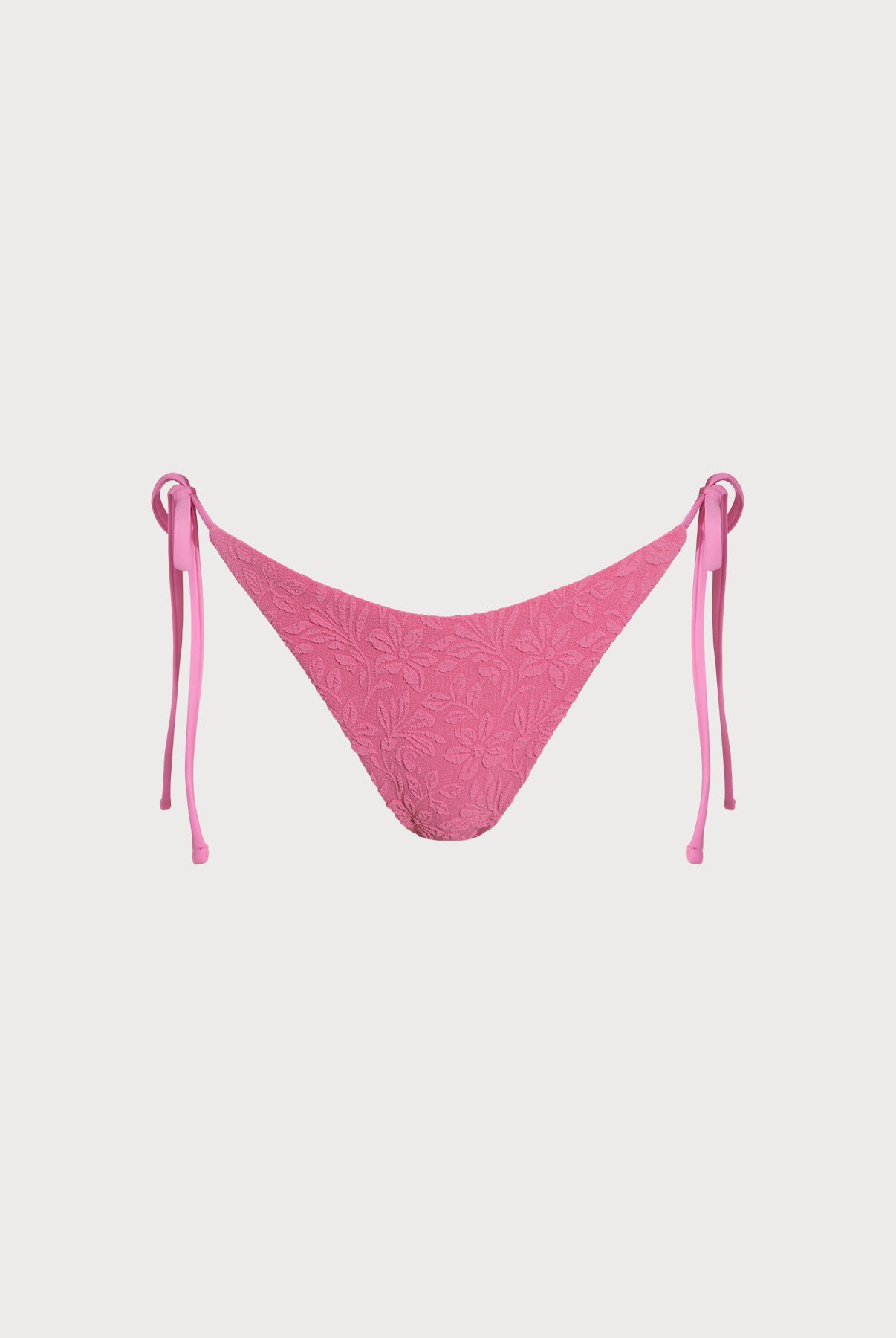 Women's Woven Polyester Bikini Bottoms Pink Sustainable Bikinis - BERLOOK