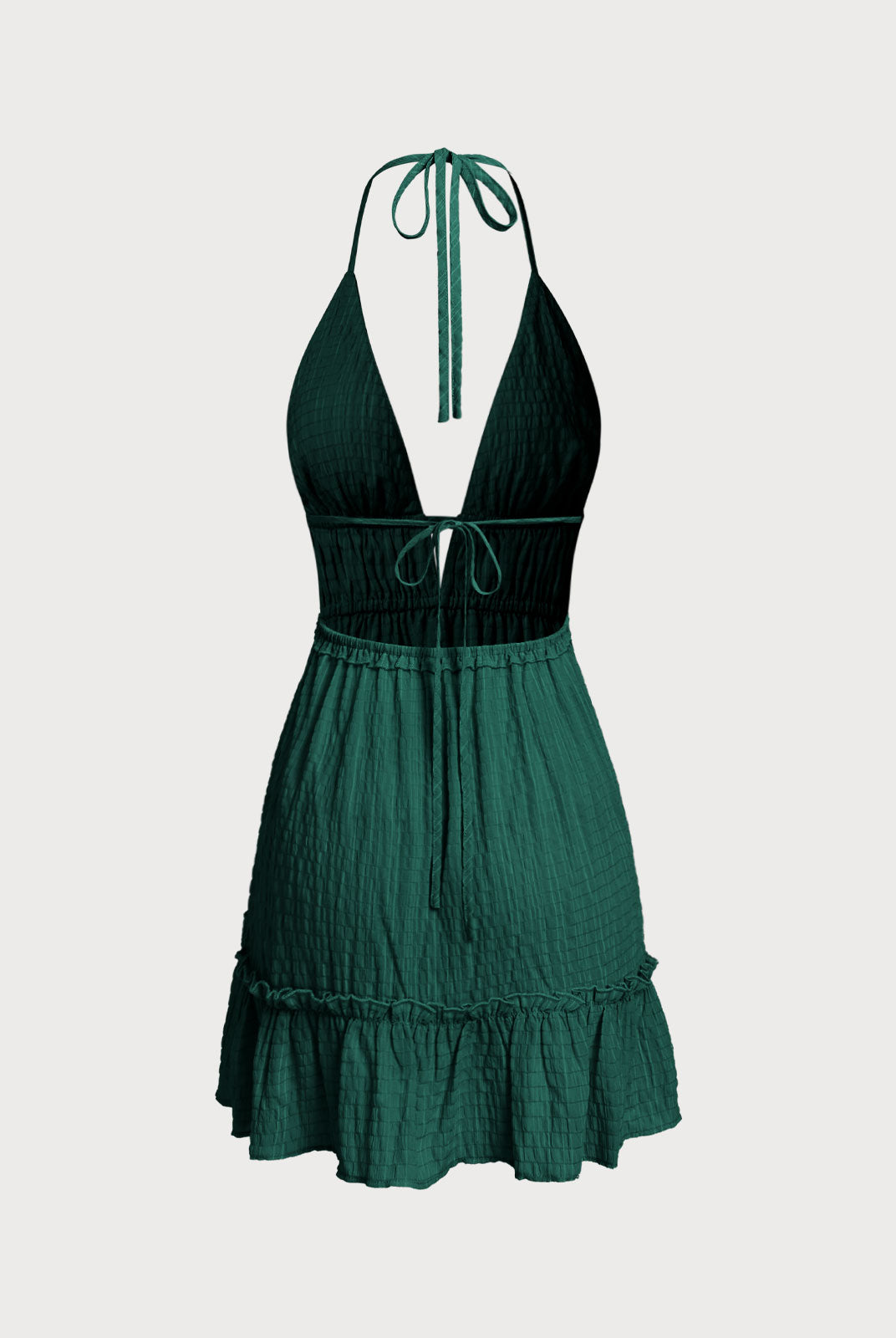 Women's Woven Polyester Cover-ups Sustainable Beach Dress - BERLOOK