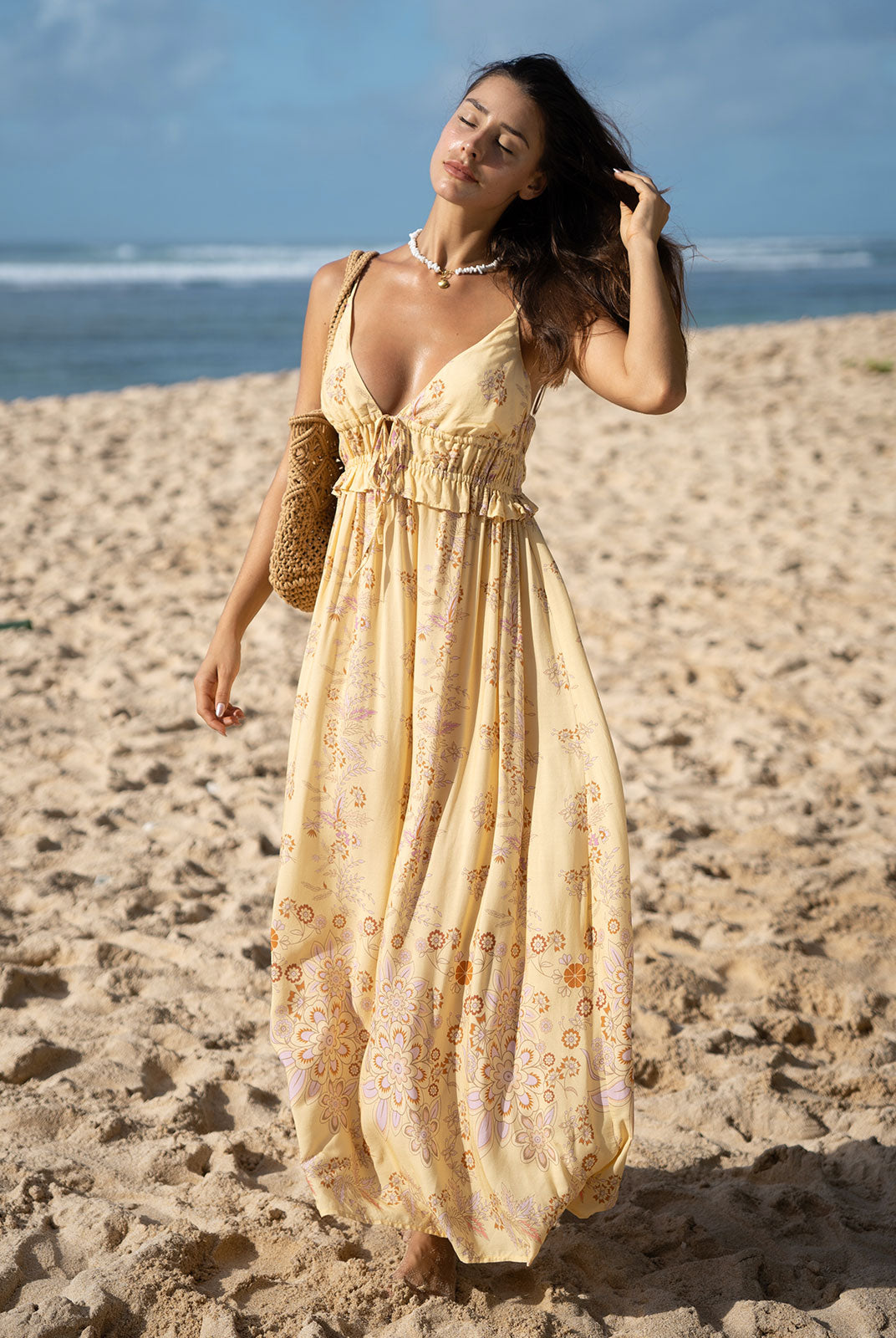 Women's woven rayon Cover-ups Sustainable Cover-ups - BERLOOK