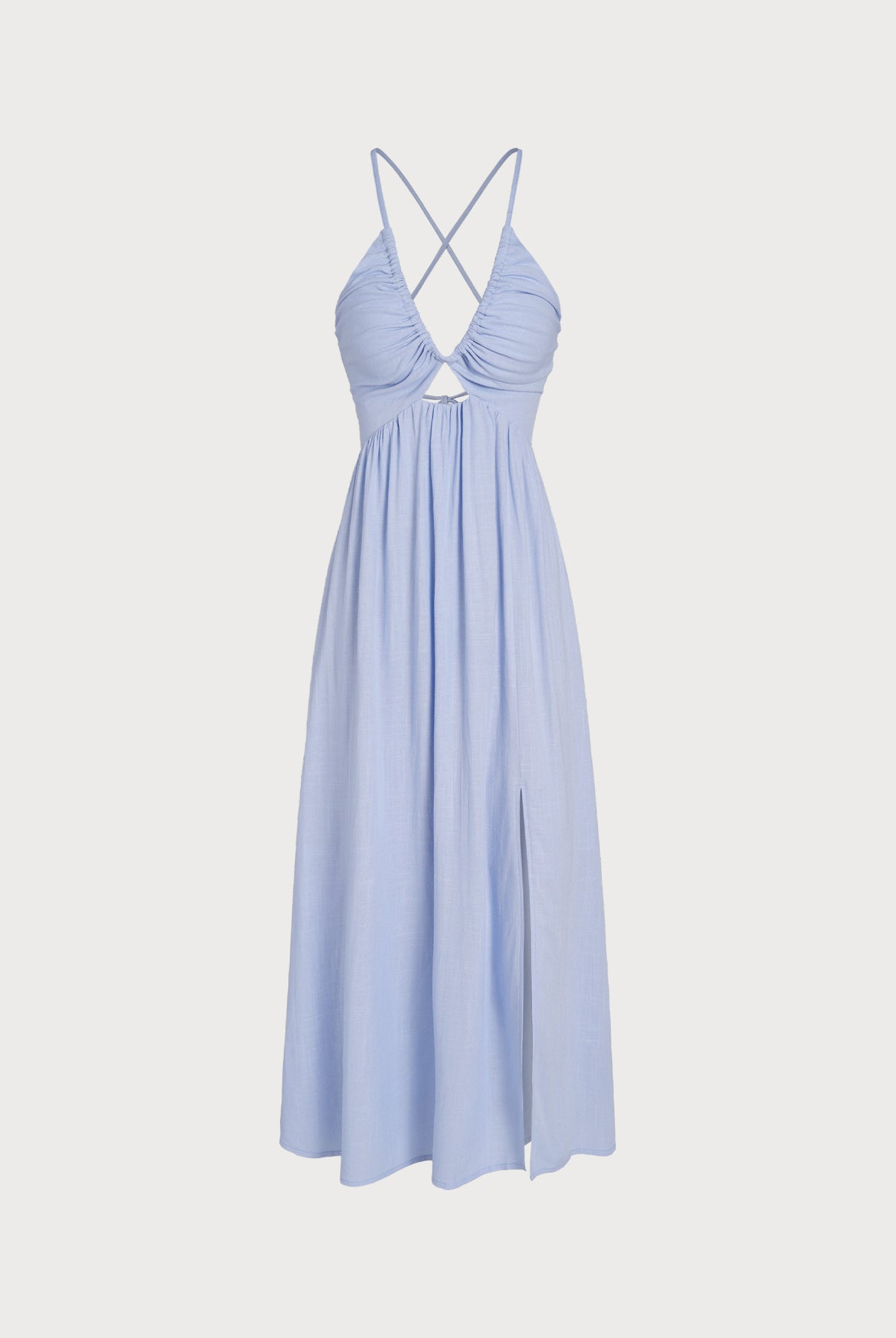 Womens Woven Linen Blended Cover ups Sustainable Beach Dress - BERLOOK