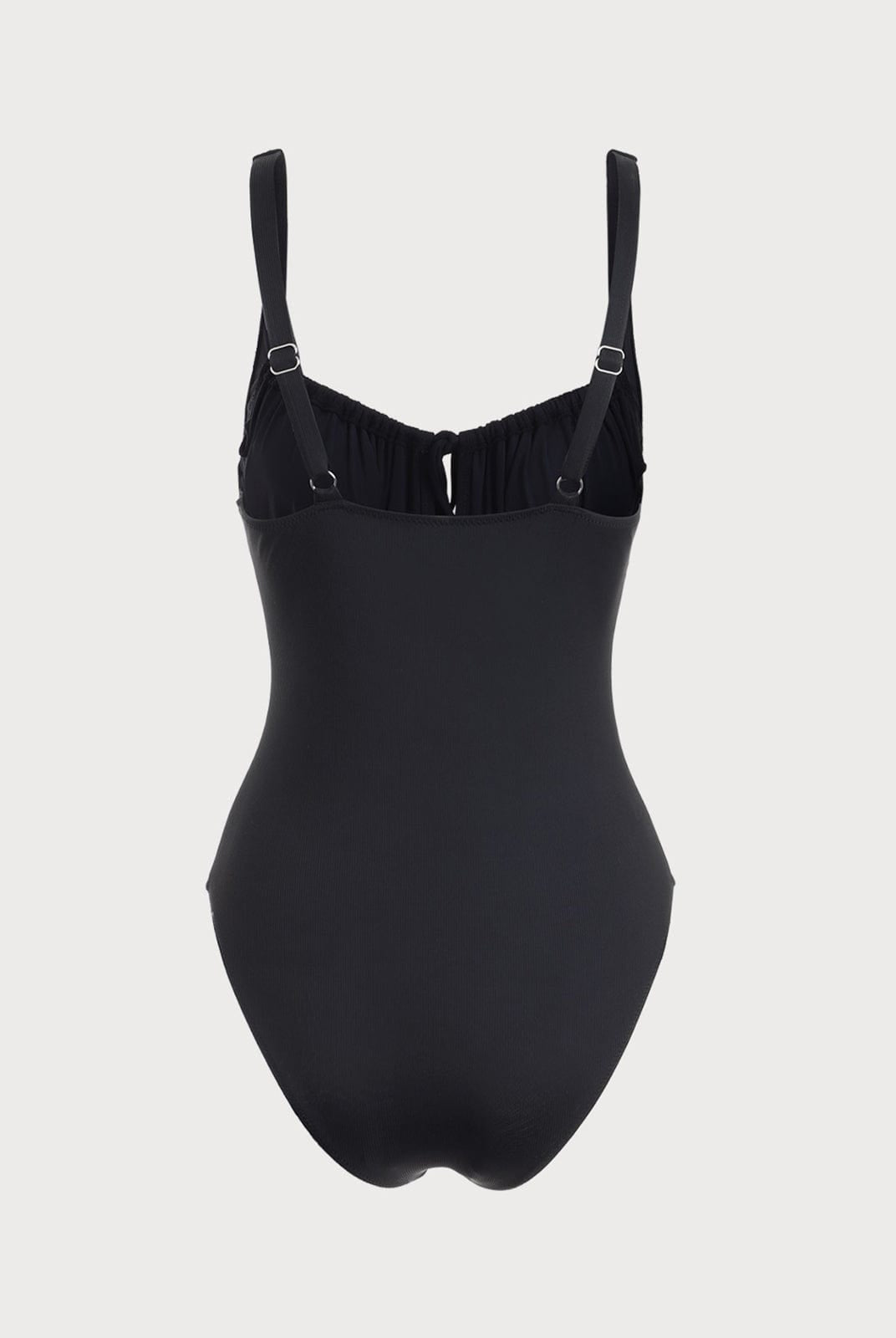 BERLOOK - Sustainable One-Pieces _ Cutout Tie One-Piece Swimsuit