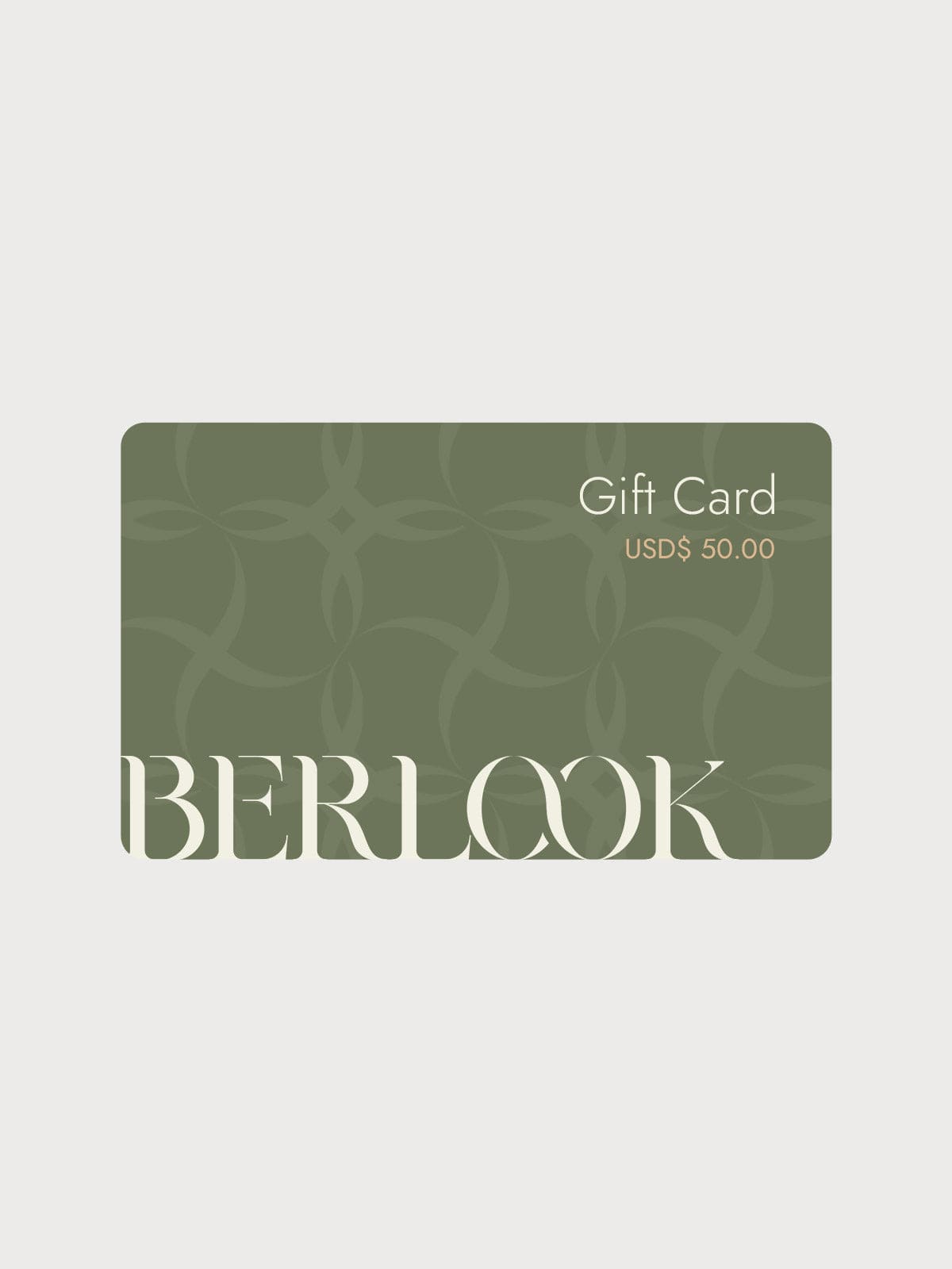 BERLOOK - Sustainable _ US$50.00 Gift Card