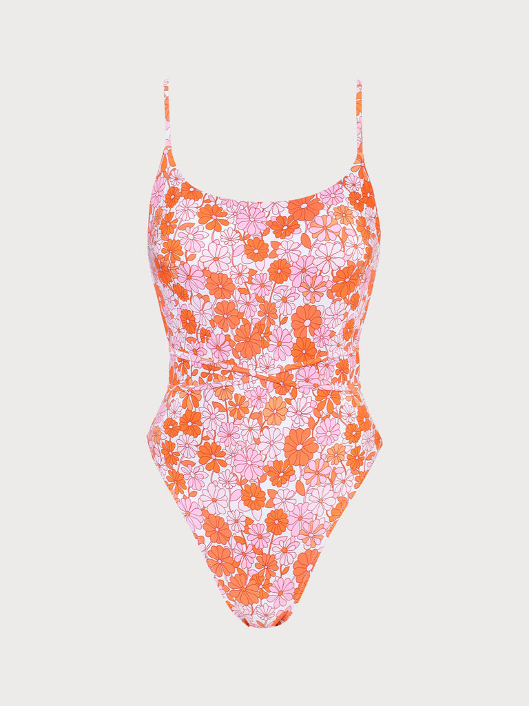 Backless Tie One-Piece Swimsuit Sustainable One-Pieces - BERLOOK