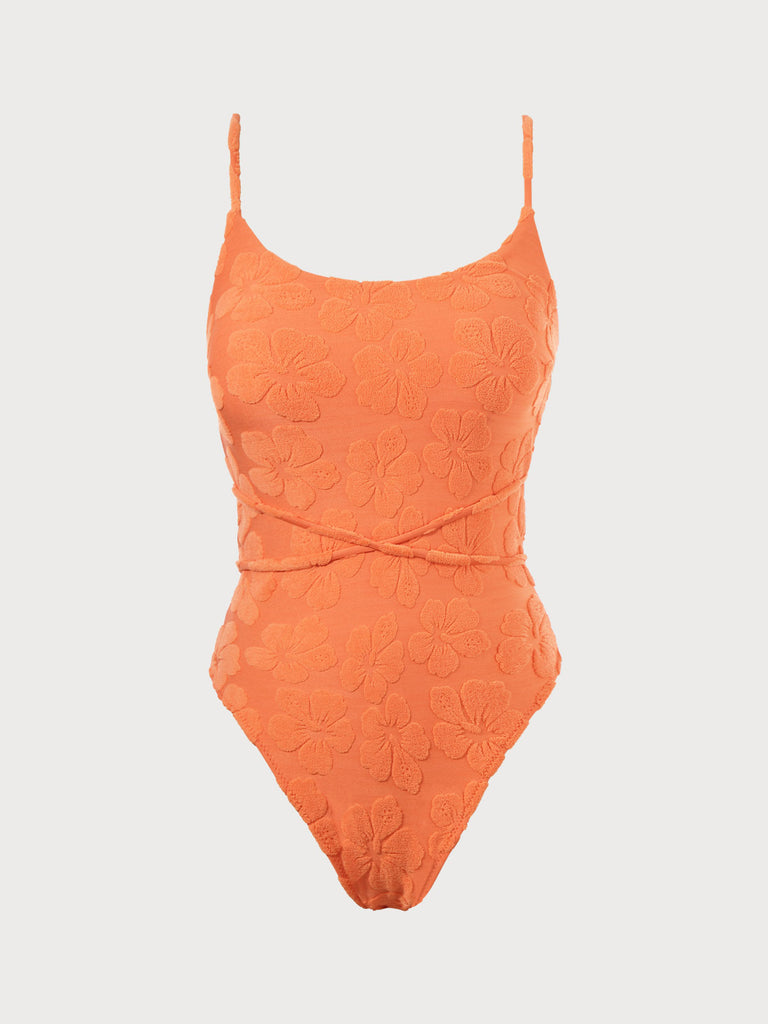 Backless Tie One-Piece Swimsuit Sustainable One-Pieces - BERLOOK