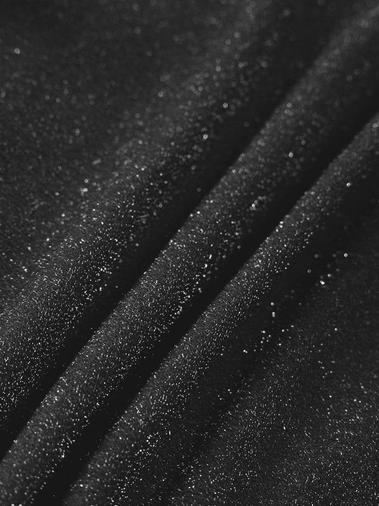 Black Lurex Underwire Plus Size One-Piece Swimsuit Sustainable Plus Size One-Pieces - BERLOOK