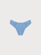 Blue Ruched Bikini Bottom Sustainable Bikinis - BERLOOK