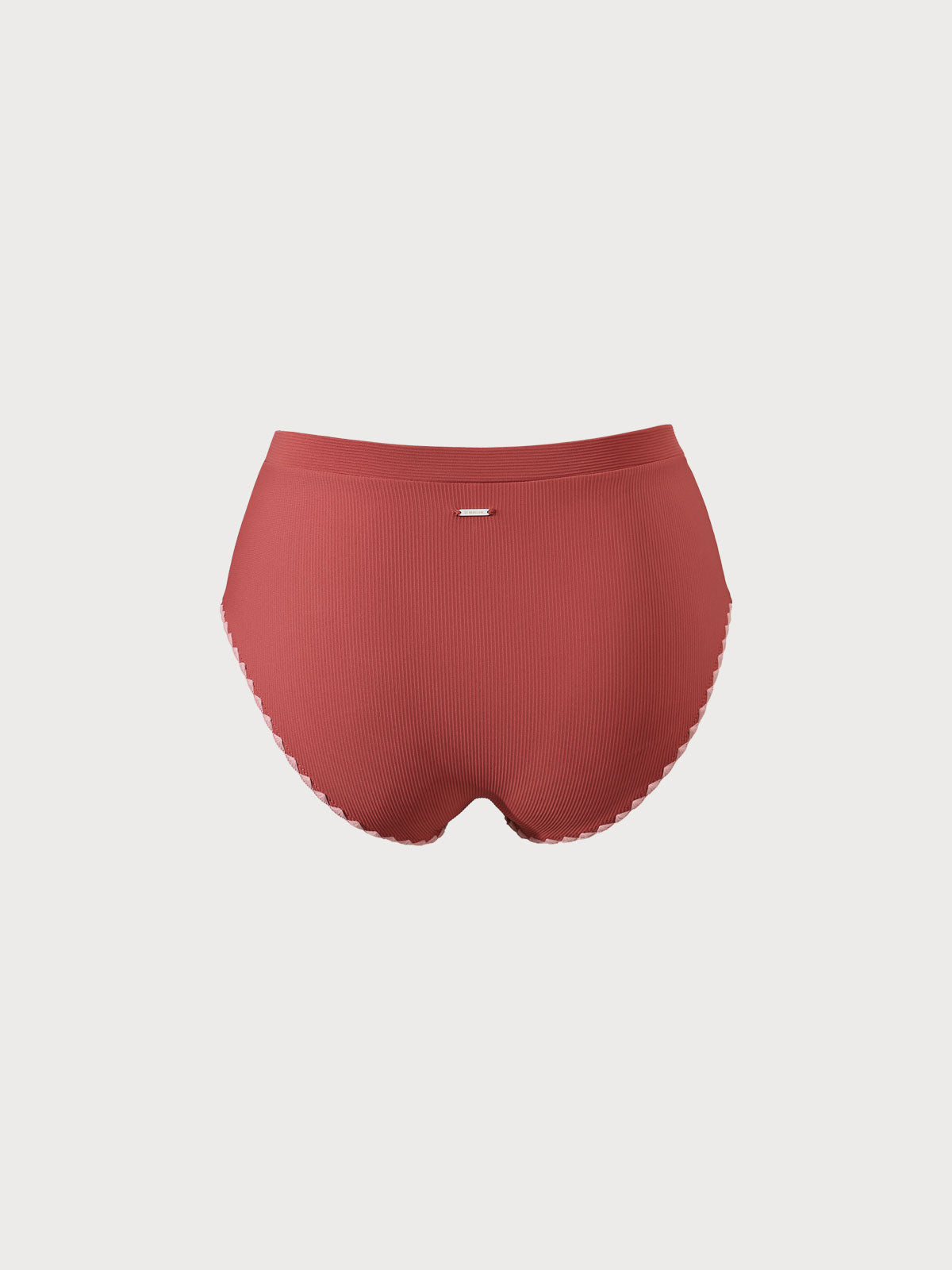 Contrast Stitch  Plus Size Bikini Bottom Sustainable Plus Size Bikinis - BERLOOK
